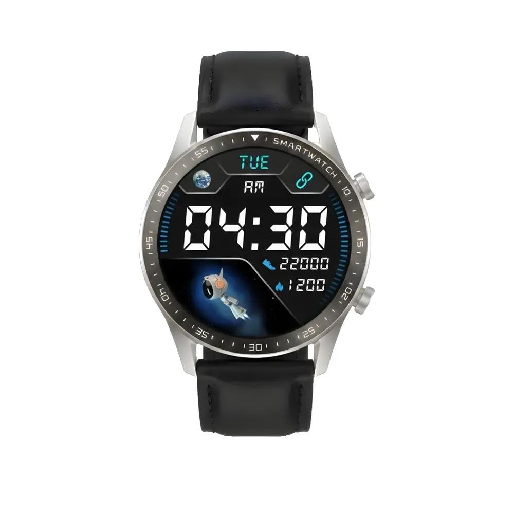 Gravity GT10-7 Silver/Black Smartwatch with 2 Straps 6/10