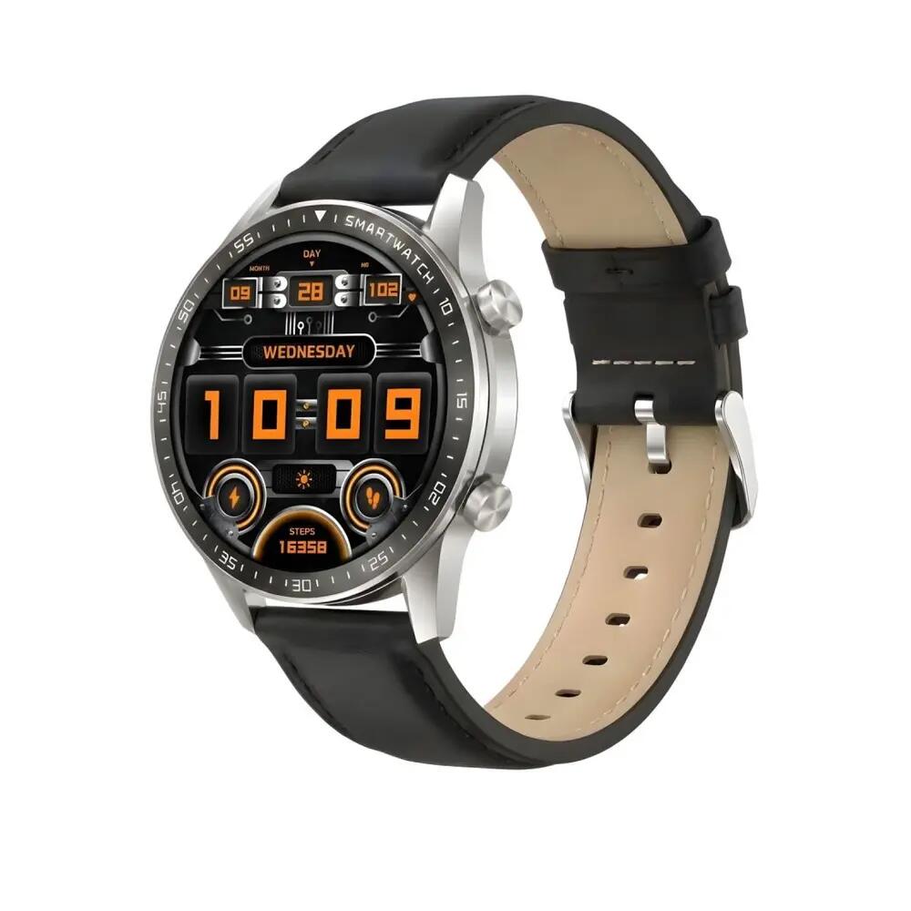Gravity GT10-7 Silver/Black Smartwatch with 2 Straps 3/10
