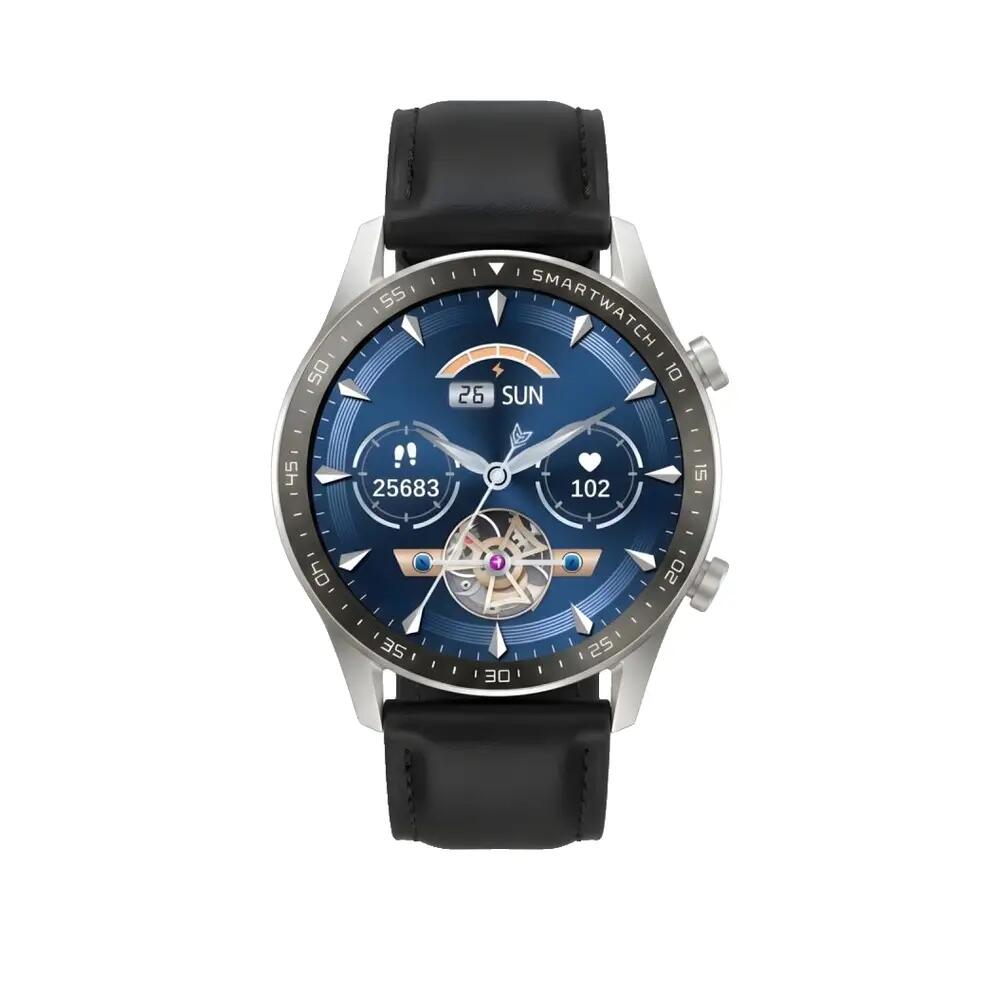 Gravity GT10-7 Silver/Black Smartwatch with 2 Straps 10/10
