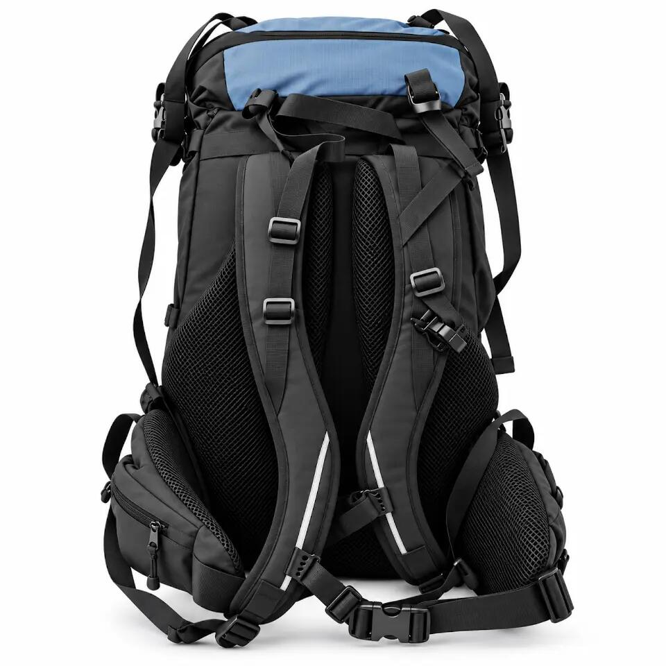 Trekking Rucksack 45 Liter Black Crevice Blau Backpacker 6/6
