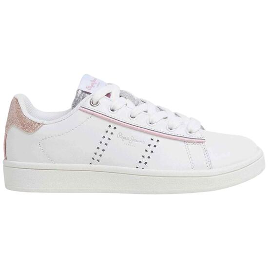 Scarpe Pepe Jeans modello Player Night "Blanca Glitter" per ragazze