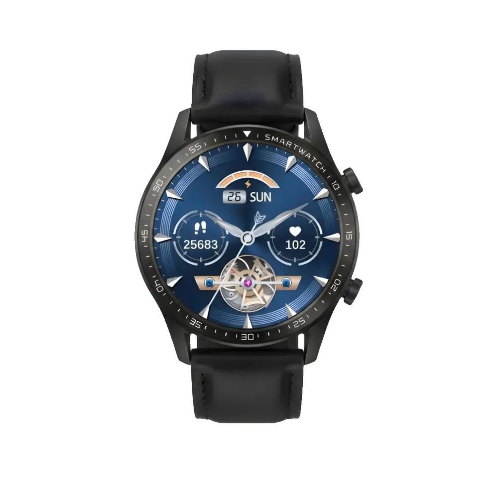 Gravity GT10 Black Smartwatch with 2 Straps 7/10