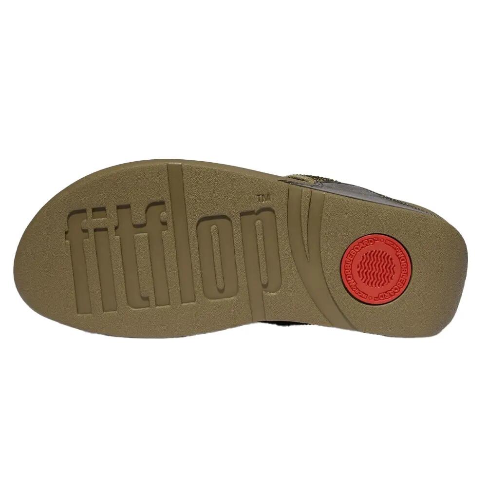 Sandales LULU Femme (Métallisé / Kaki) 4/5