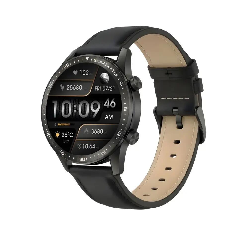Gravity GT10 Black Smartwatch with 2 Straps 6/10