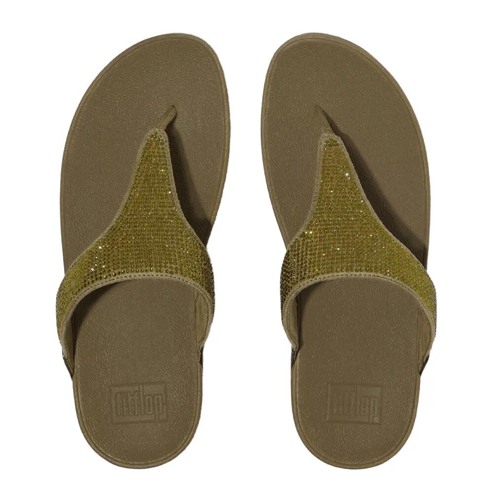 Sandales LULU Femme (Métallisé / Kaki) 3/5