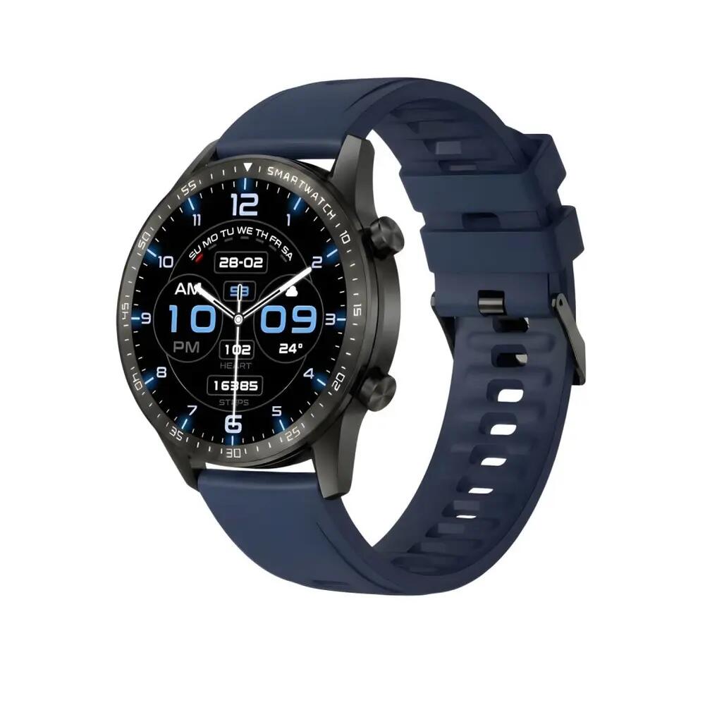 Gravity GT10 Black Smartwatch with 2 Straps 5/10