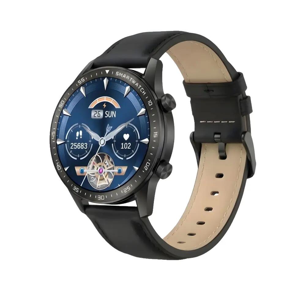 Gravity GT10 Black Smartwatch with 2 Straps 4/10