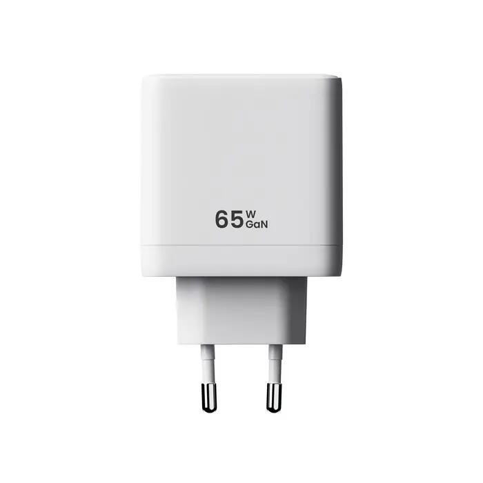 Chargeur secteur 65W USB A Blanc 2/4