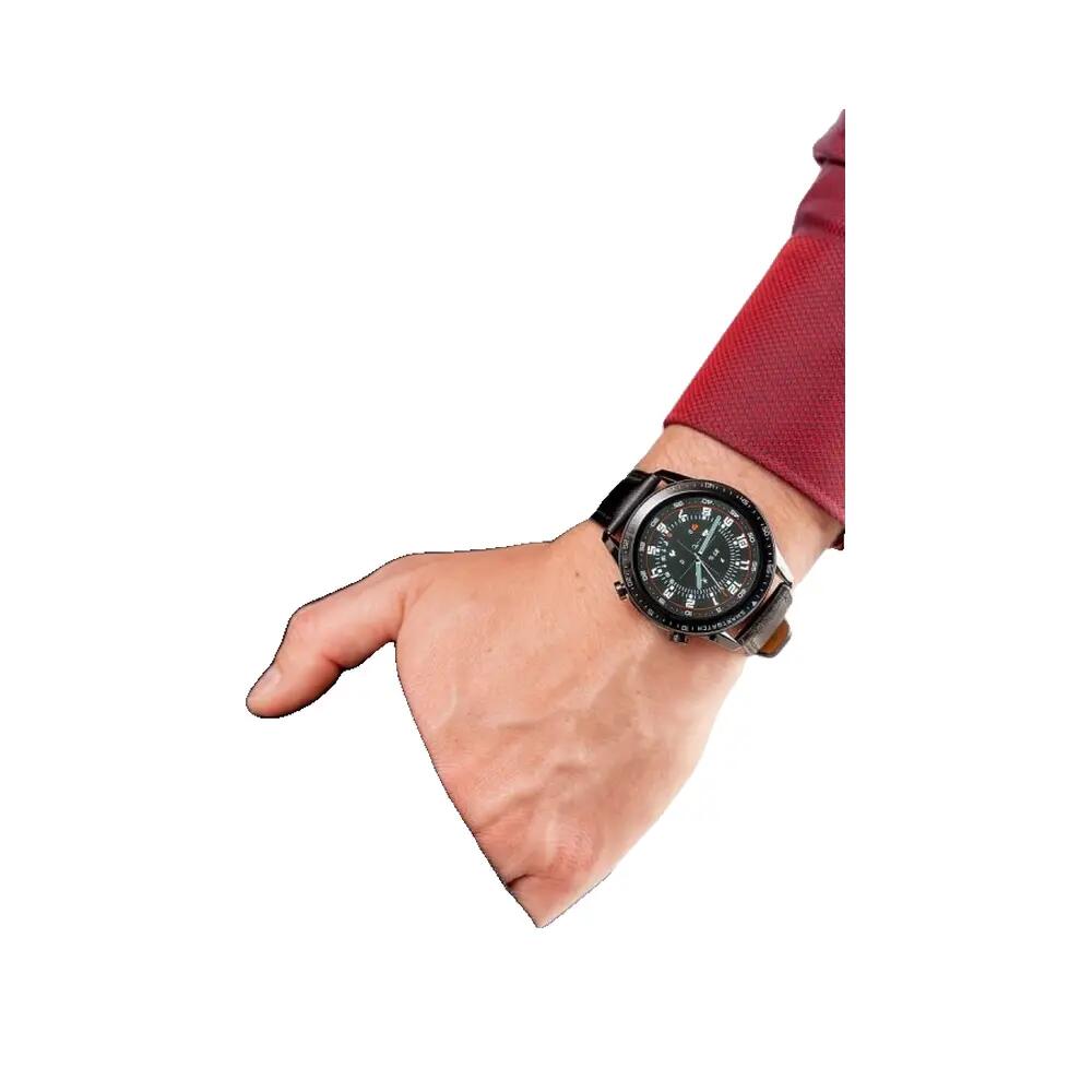 Gravity GT10 Black Smartwatch with 2 Straps 2/10