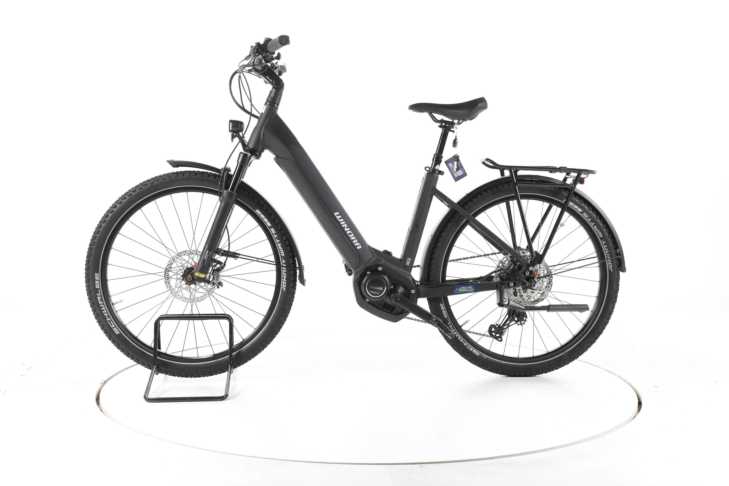Tweedehands - Winora Yucatan 12 Pro Trekking E-Bike Lage instap - Goed 6/7