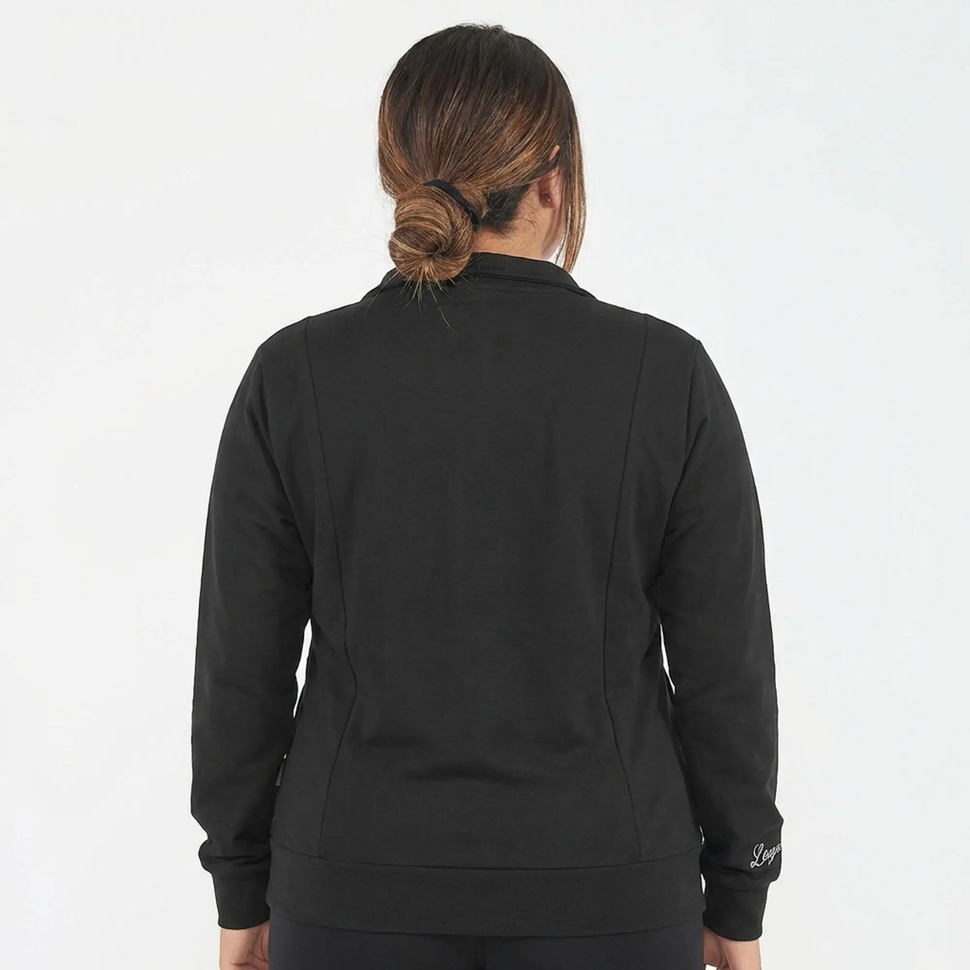 Completo felpa e leggings donna Adara + Mavery Nero 4/8