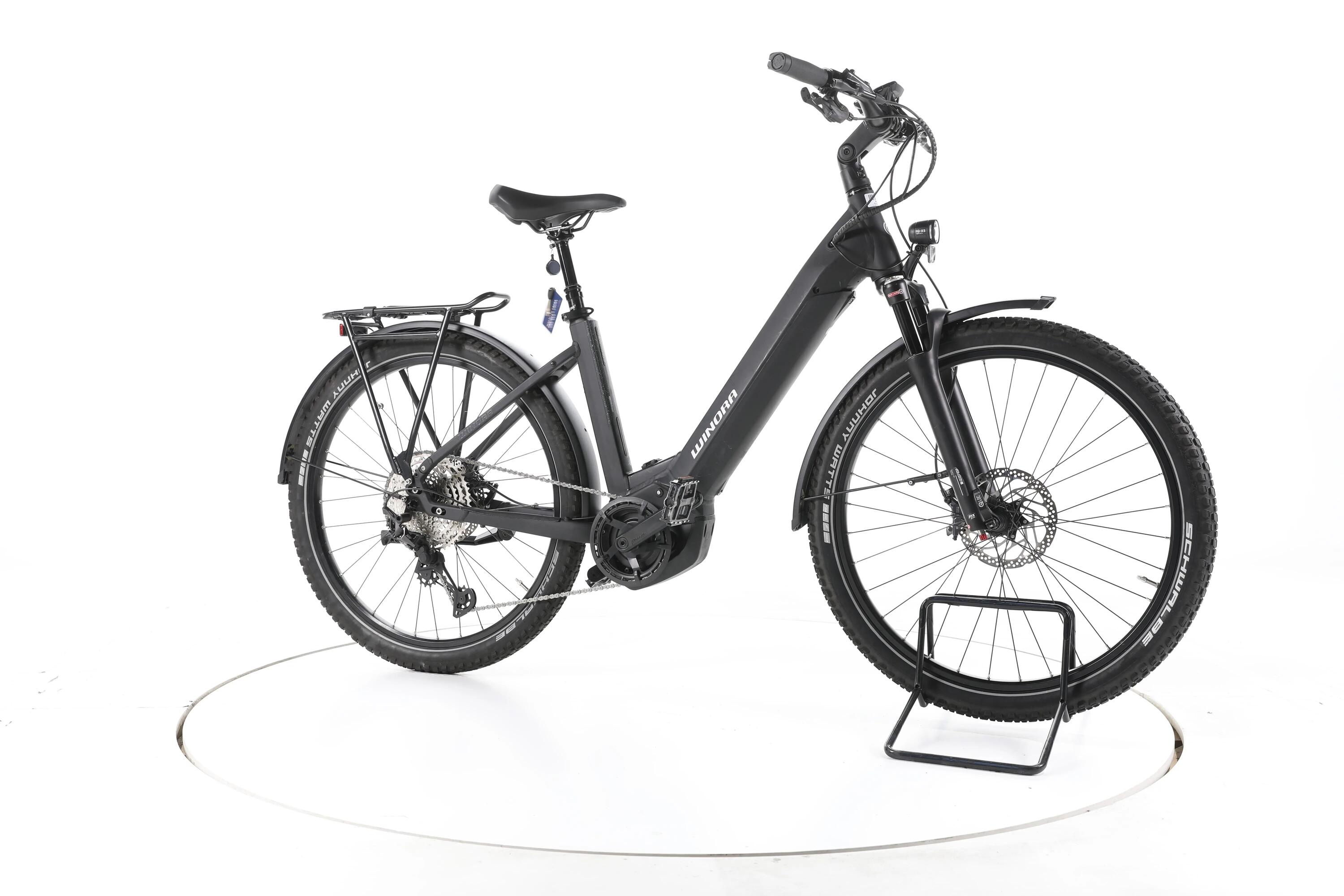 Tweedehands - Winora Yucatan 12 Pro Trekking E-Bike Lage instap - Goed 2/7