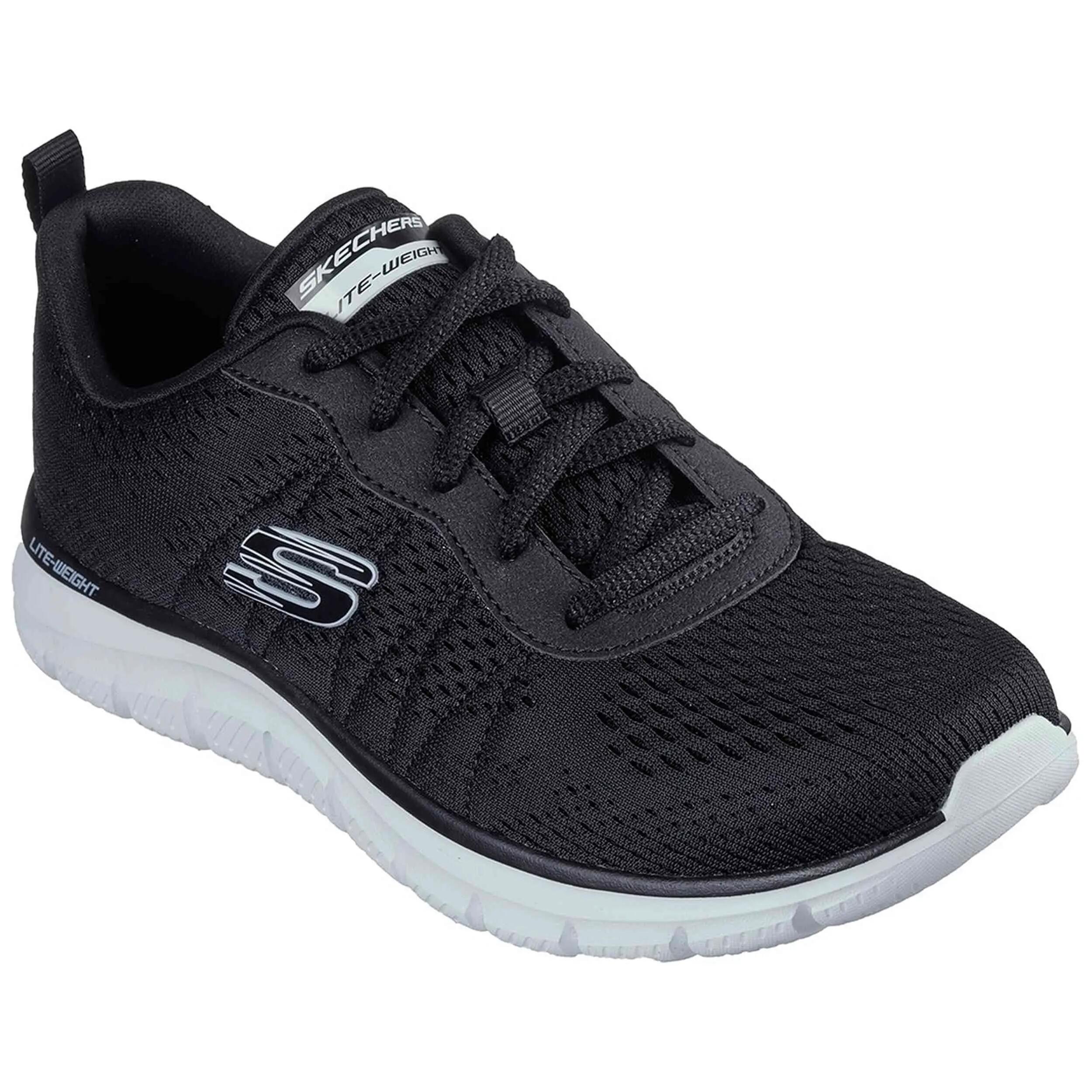 Zapatillas Skechers modelo Track New Staple "Negro / Blanco" para mujer 2/3