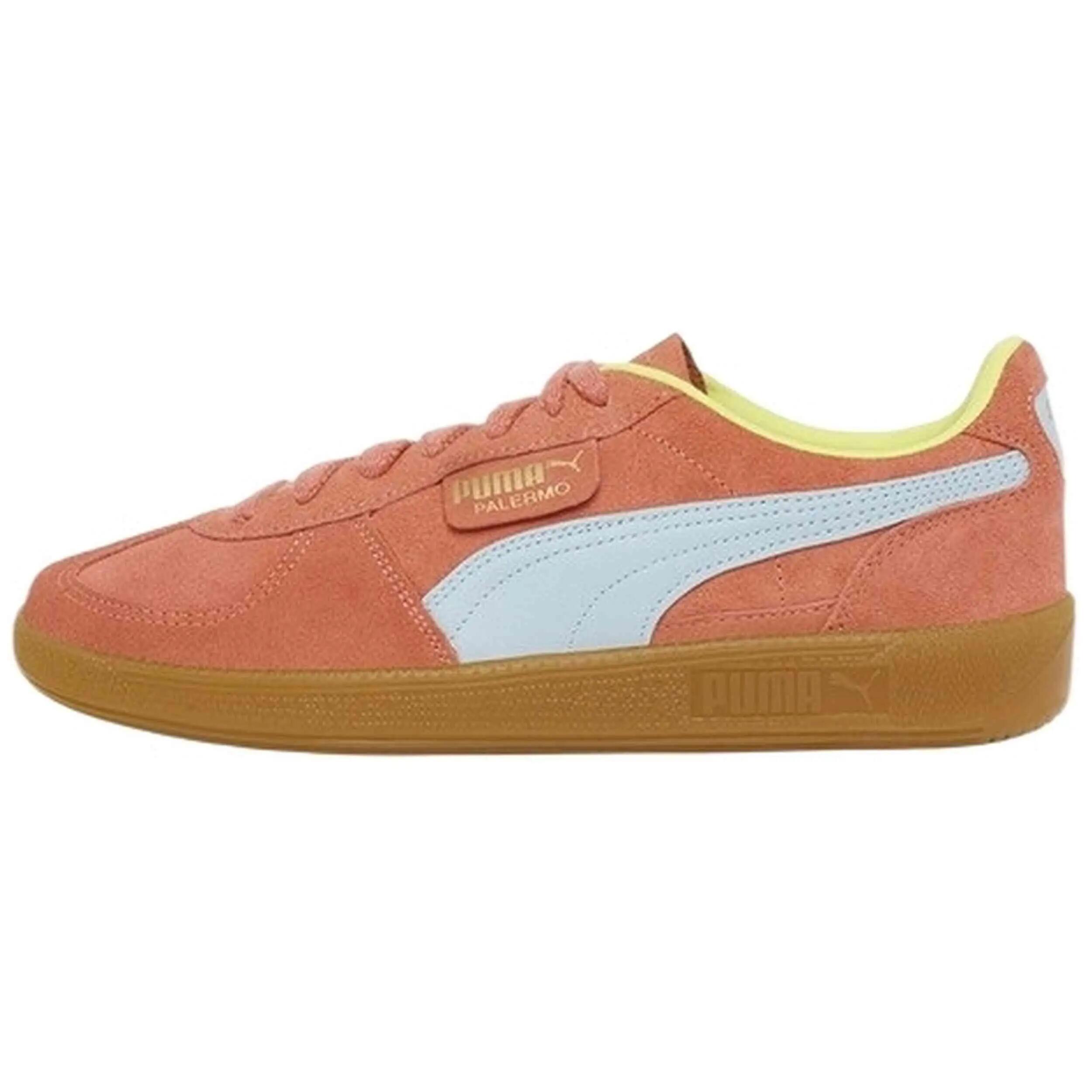 Zapatillas Puma modelo Palermo "Naranja-Azul" para unisex 1/4