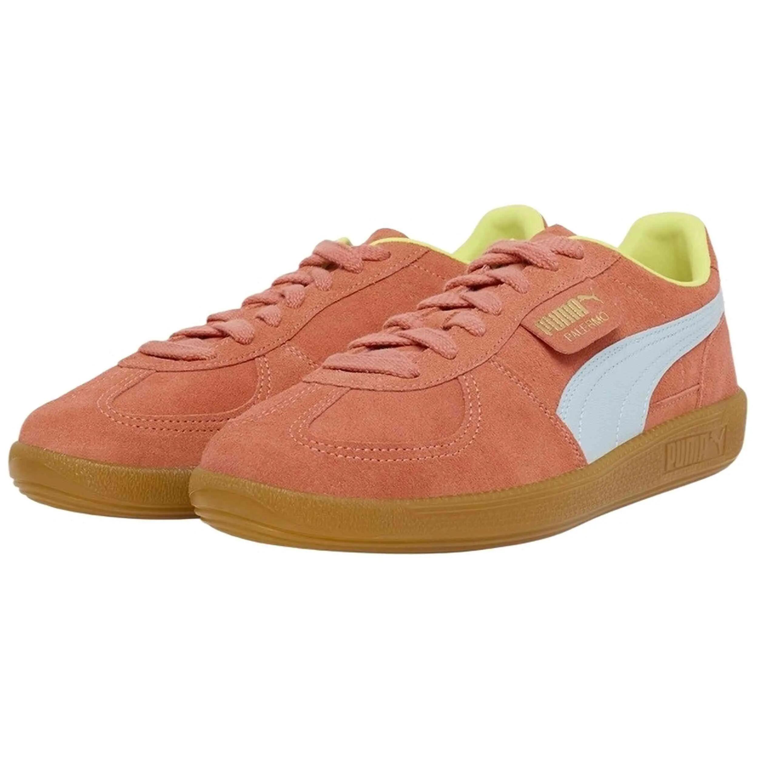 Zapatillas Puma modelo Palermo "Naranja-Azul" para unisex 2/4