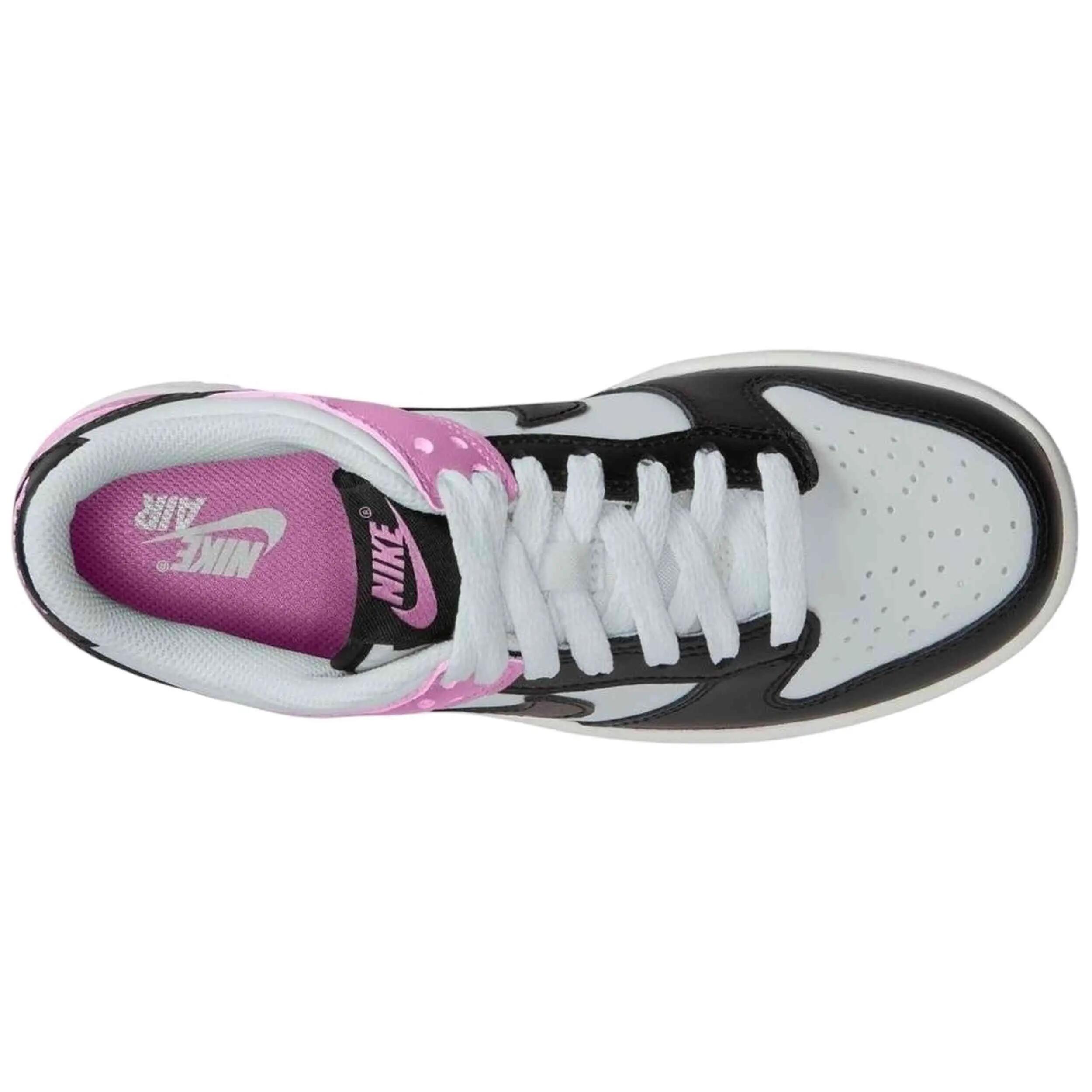 Sapatilhas Nike modelo Dunk Low para crianças unissex 3/4