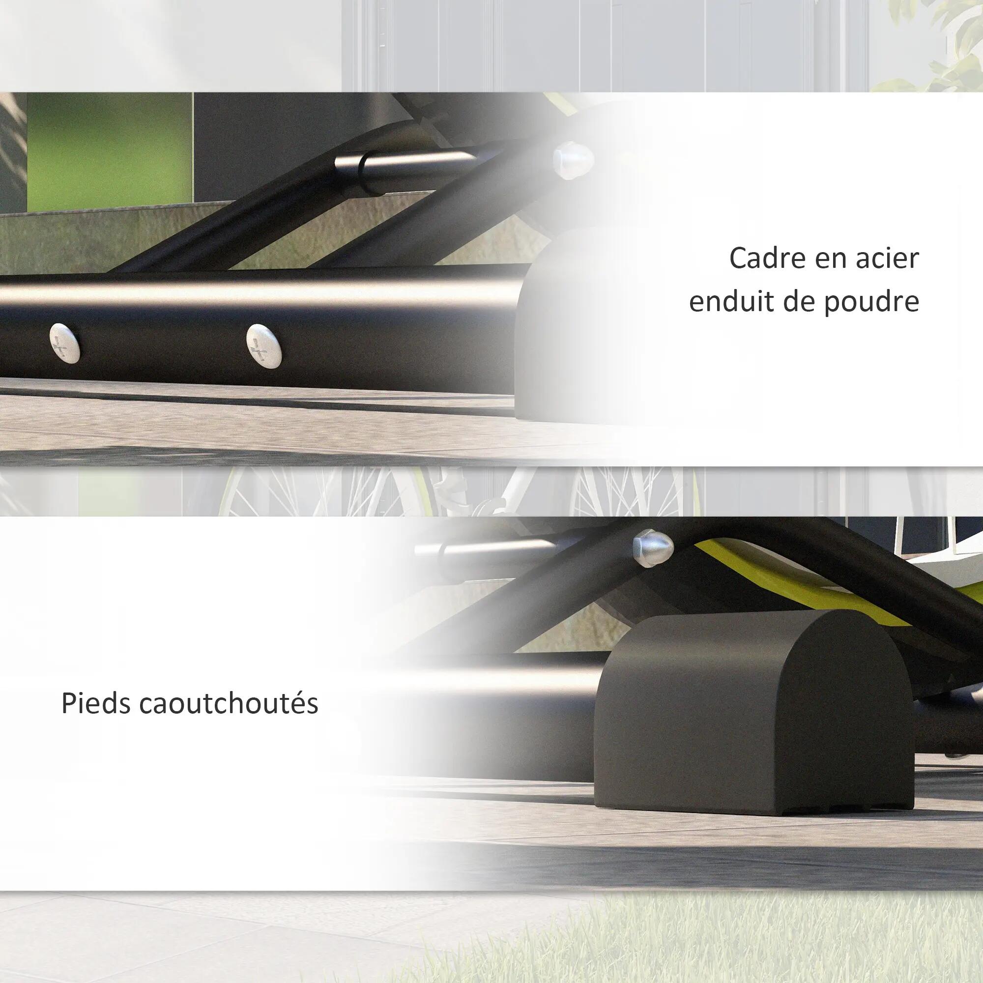 Porte-vélo autoportant idéal pour votre garage maison ou magasin de vélos pour l 9/9