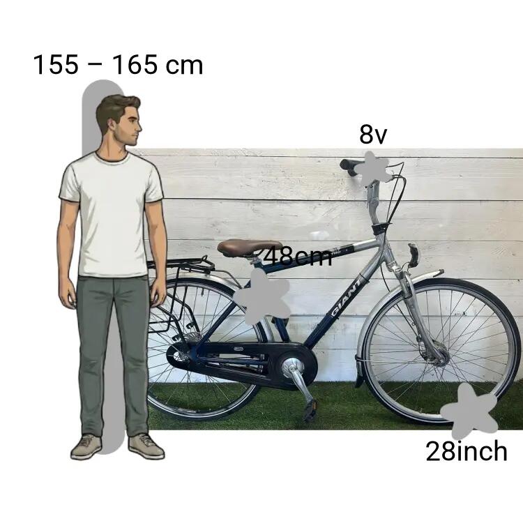 Bicicletta usata Giant Metro CS1 2/4