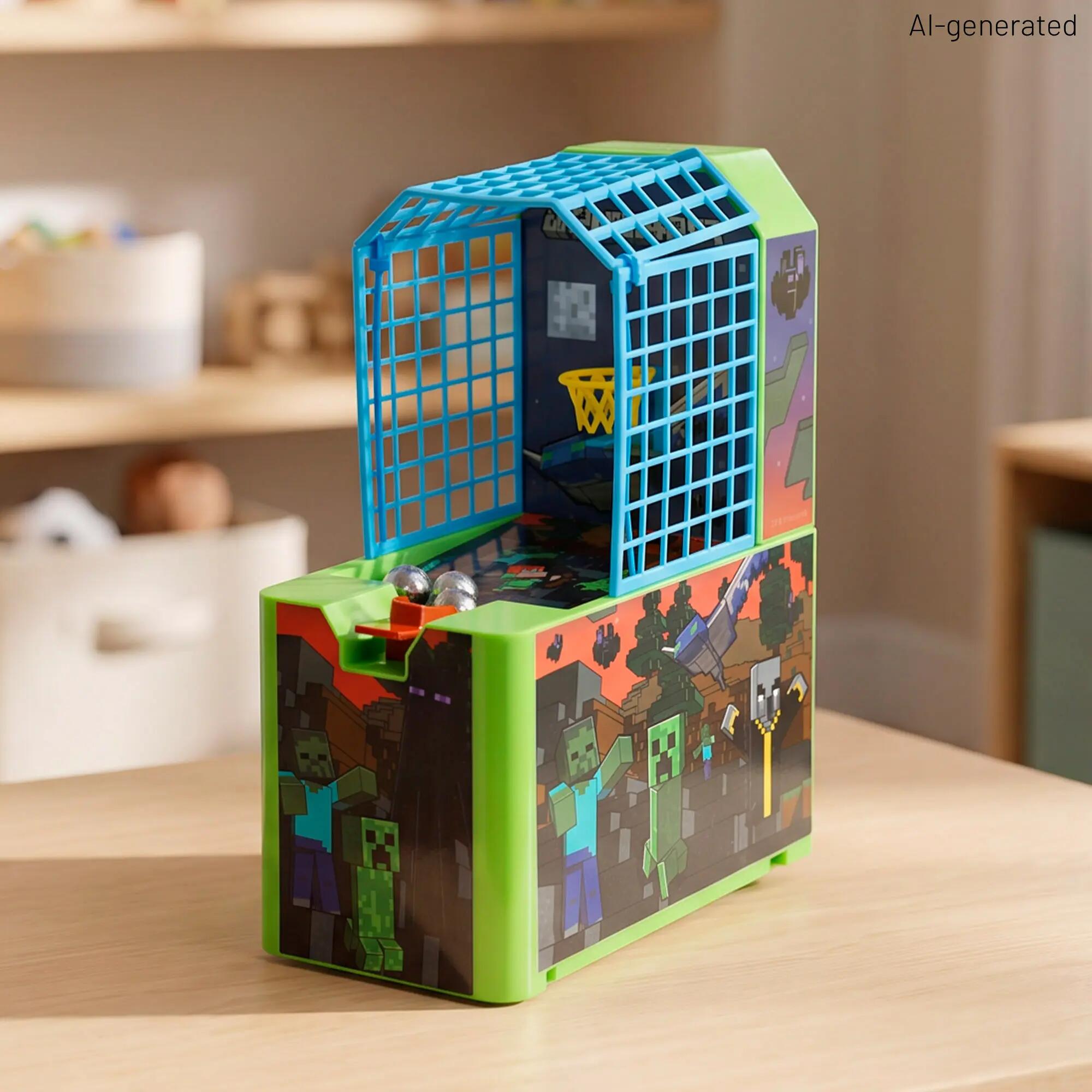Minecraft Jogo de Basquete de Mesa Arcade +3 anos 6/7