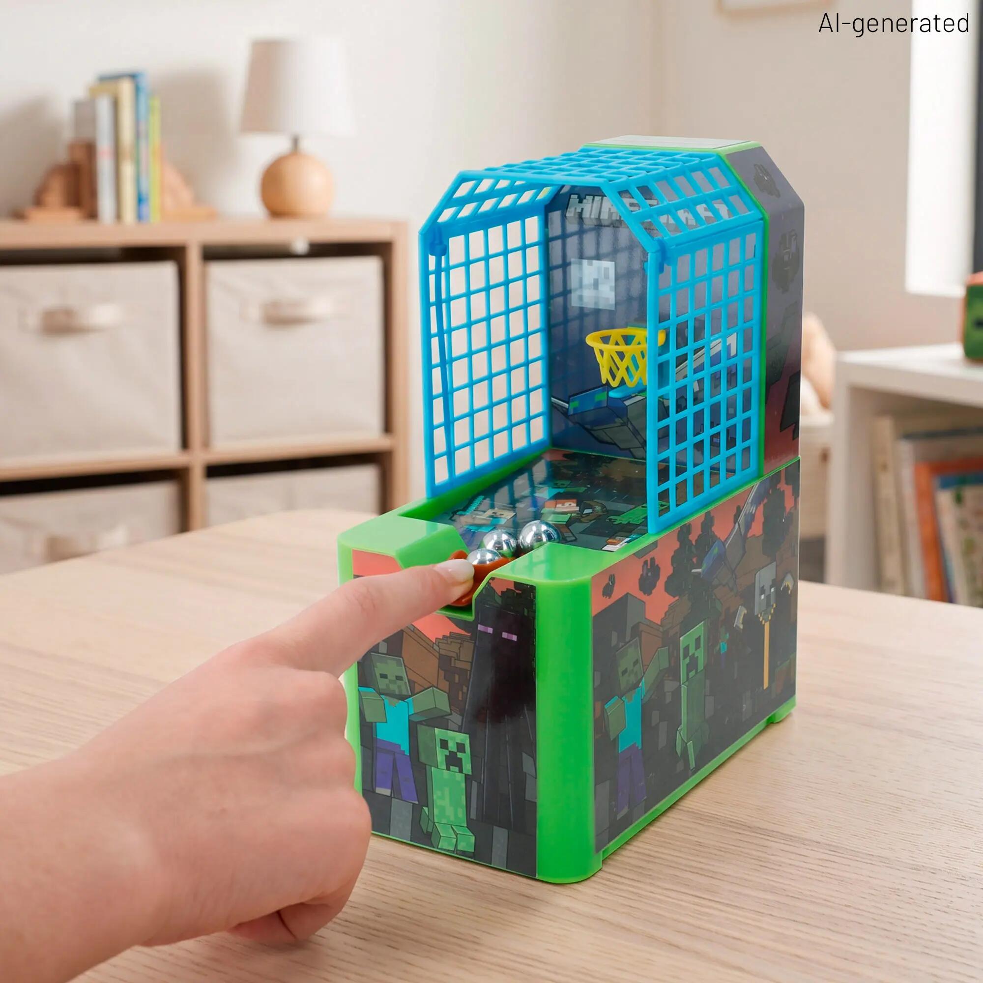 Minecraft Jogo de Basquete de Mesa Arcade +3 anos 2/7