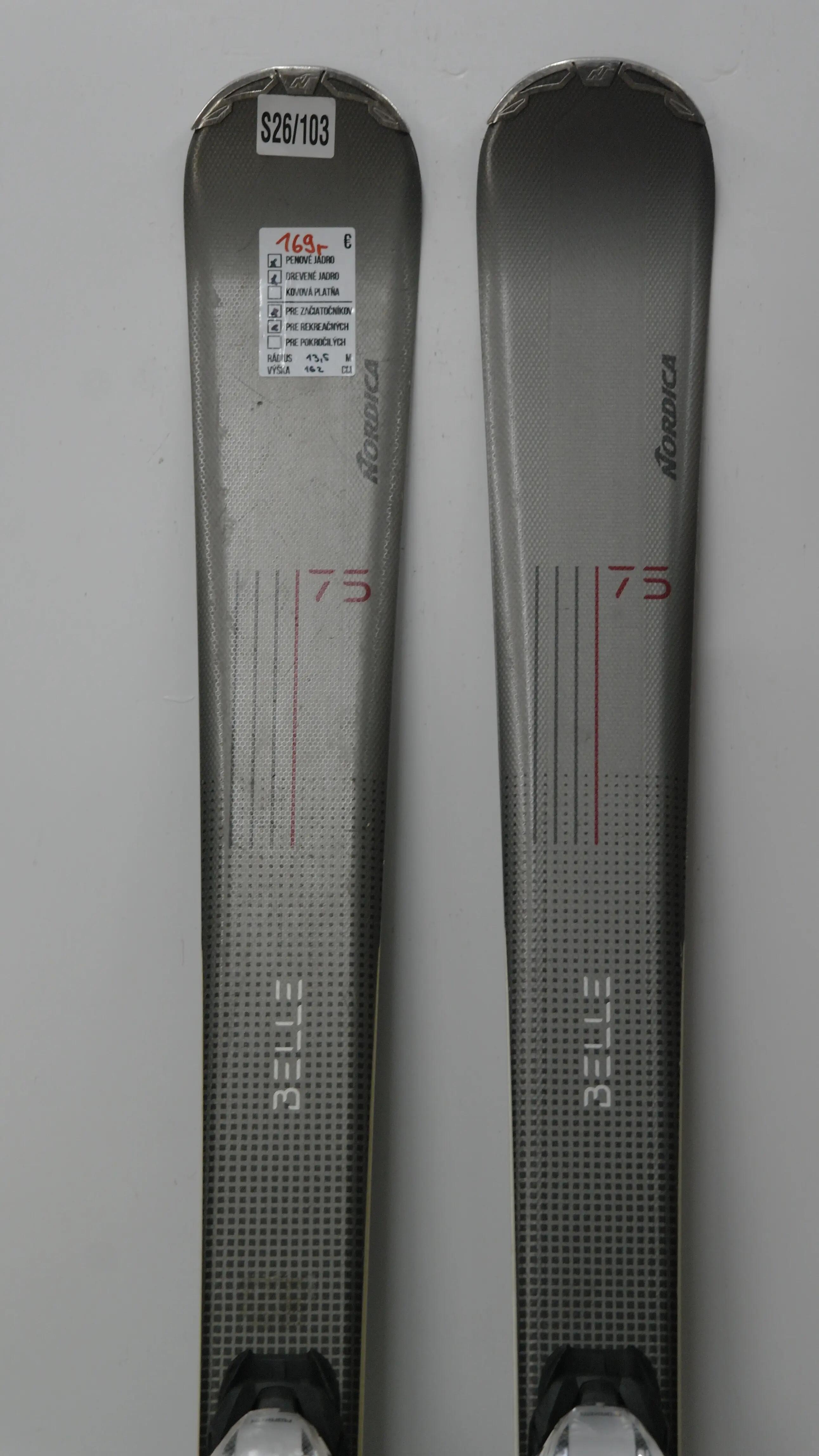 2ND Life - Sjezdové lyže Nordica Belle 75 2/5