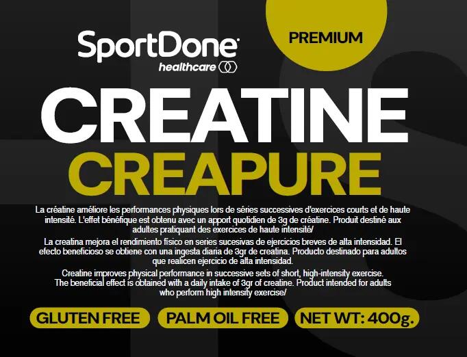 Creapure Kreatin 400 g SportDone 3/4