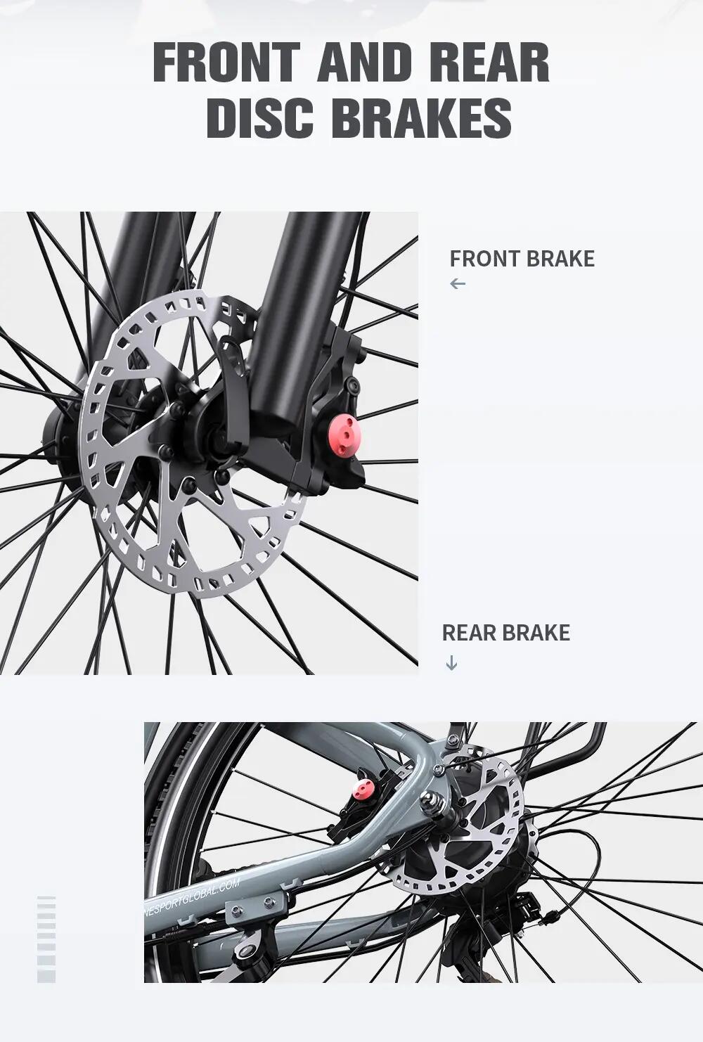 Európsky elektrobicykel ONESPORT OT05 MAX (bez akcelerátora), 36 V, 22,5 Ah 5/7