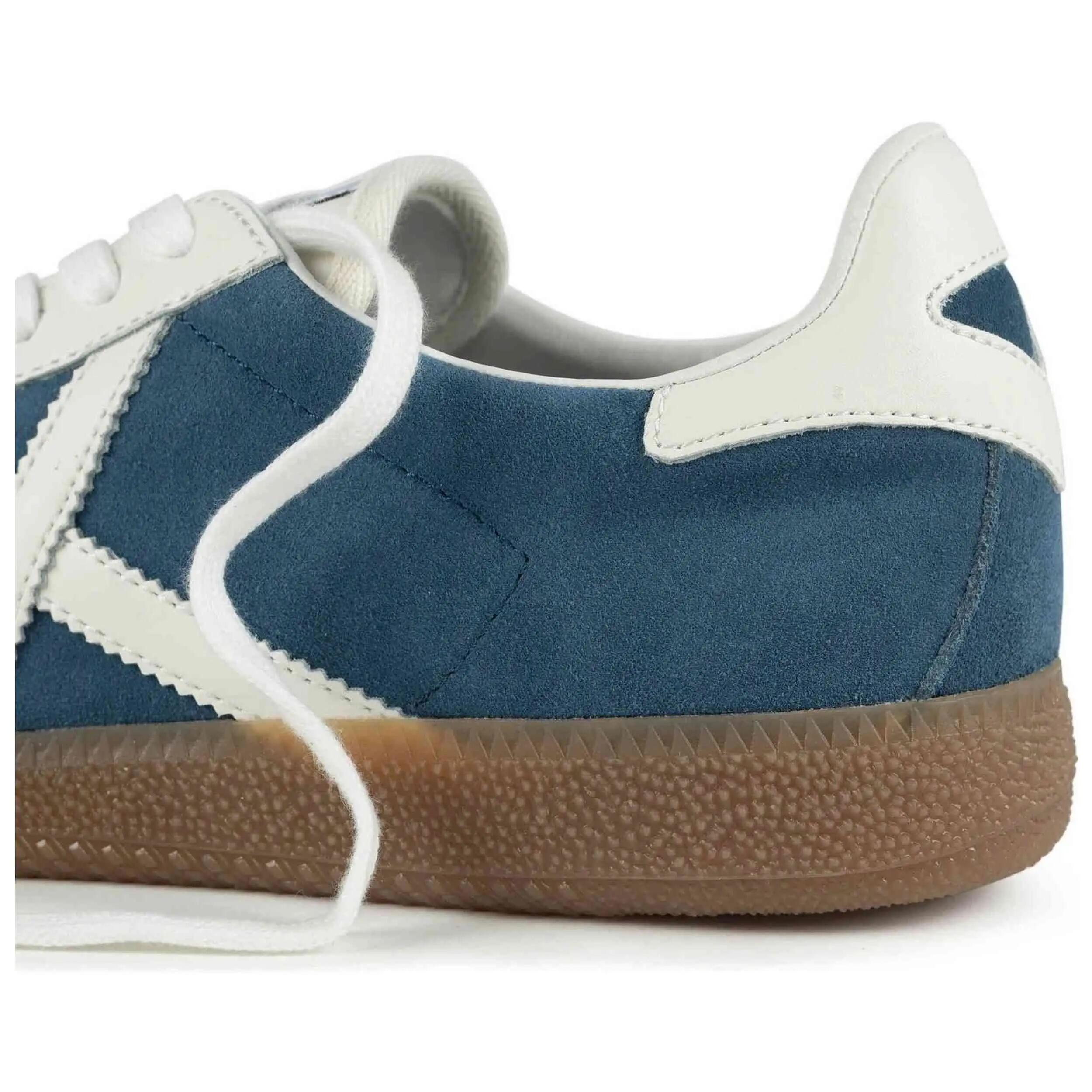 Zapatillas Munich modelo Barru "Azul denim y gris" para hombre 3/5