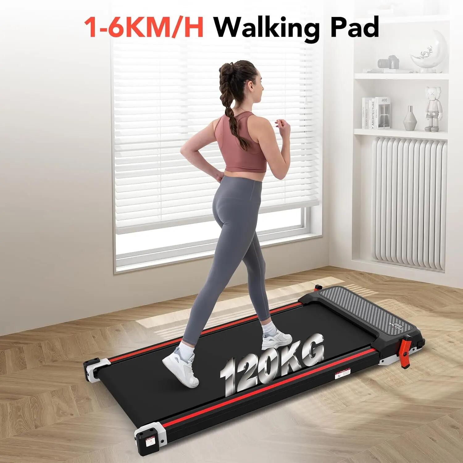 Cinta de Correr de Ángulo fijo al 6%.ZX3,550W,6.0km/h,Cinturón de Masaje 3/8