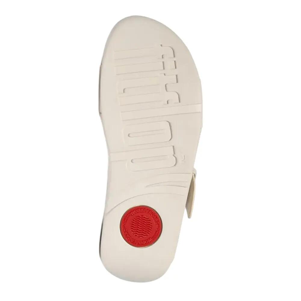 Lulusandalen met leren gesp voor dames (Parijs Beige) 4/6