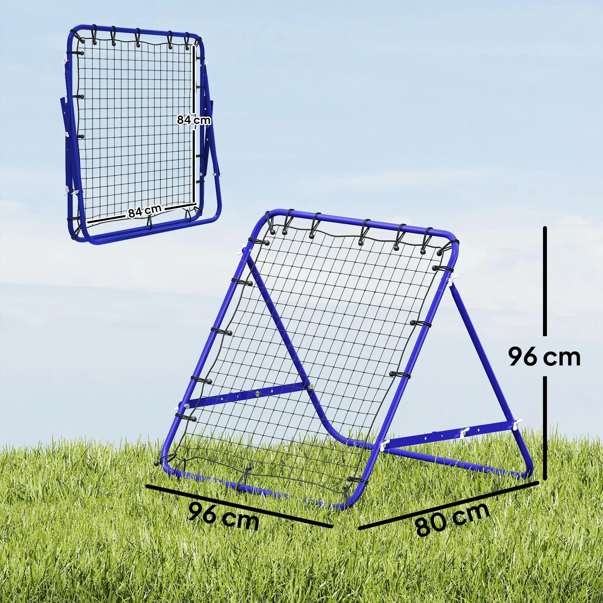 Rede de ressalto 96x80x96 cm azul HOMCOM 3/7