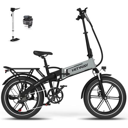 Vélo Électrique Pliable Fat Bike 20x4.0 250W Autonomie 120KM BK10S1