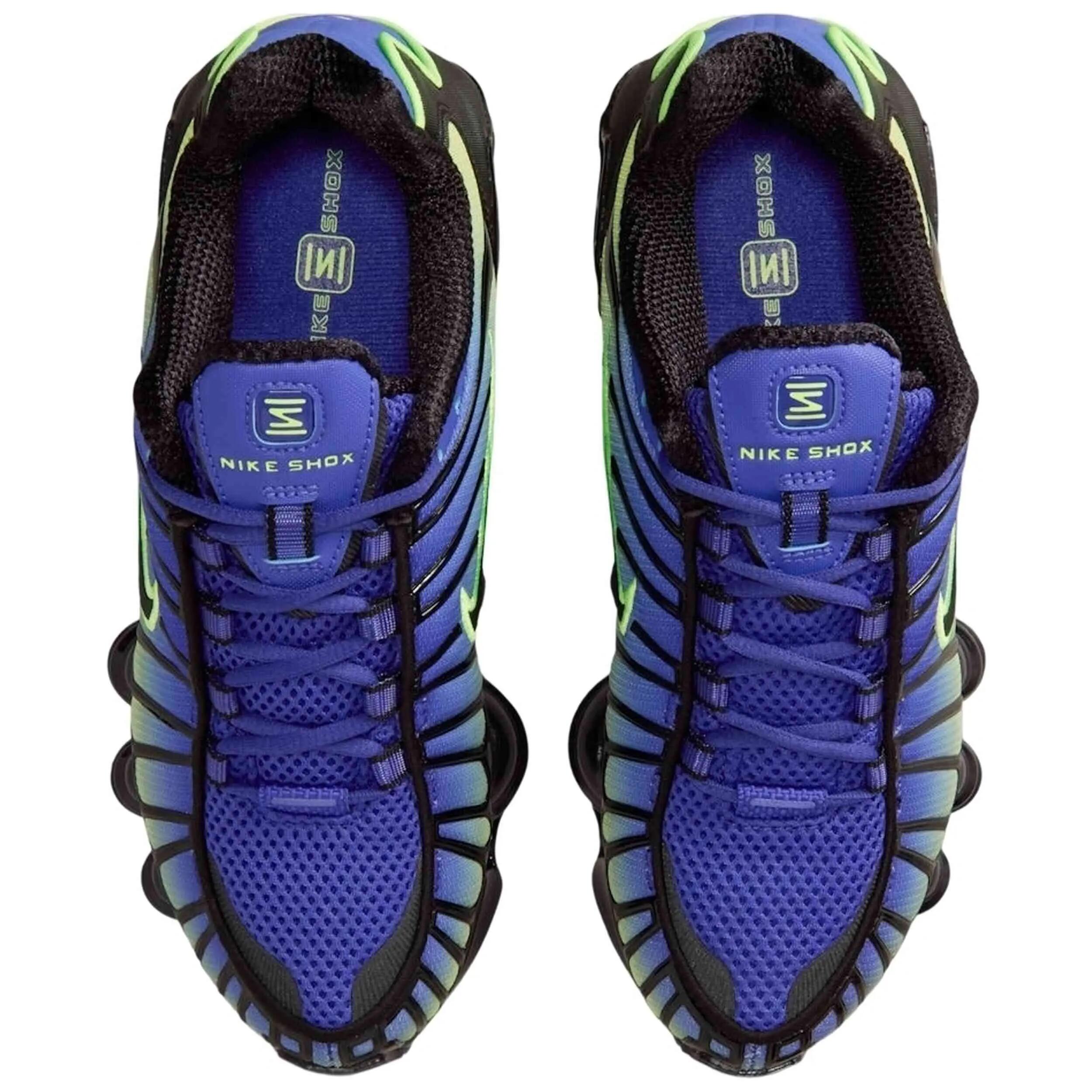 Nike Zapatillas de niño Casual SHOX TL (GS) Azul — foto 4