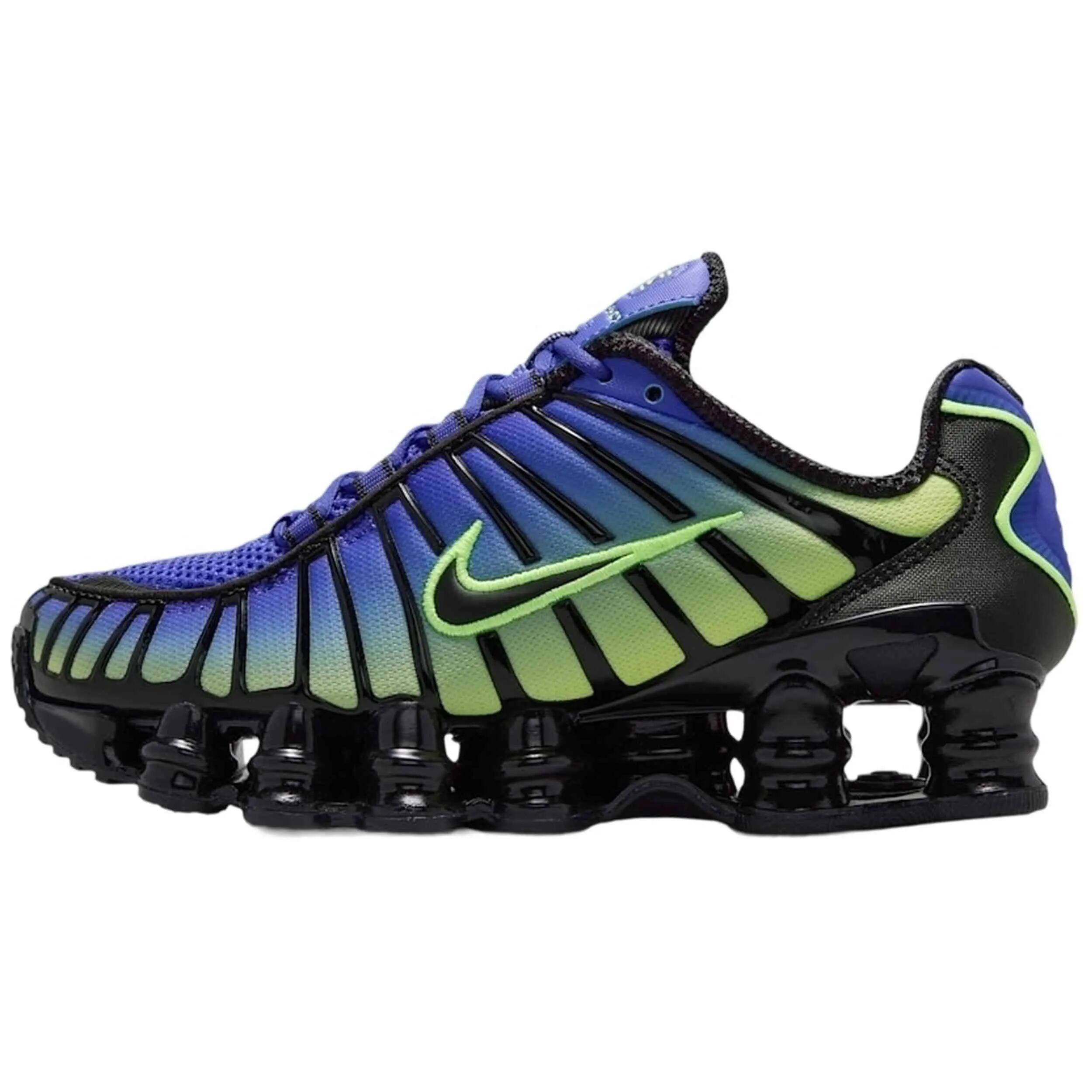 Nike Zapatillas de niño Casual SHOX TL (GS) Azul — foto 2