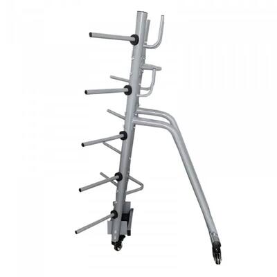Opbergrek - fitness - taurus aerobic pump set rack high