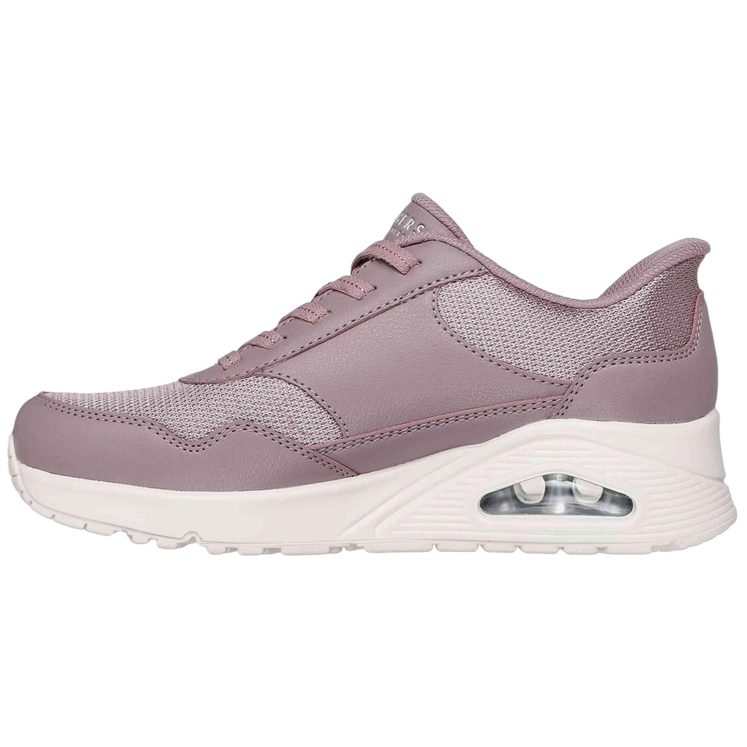Turnschuhe Skechers Modell Slip-ins: Uno - Banksia "Mauve" für frauen 3/5