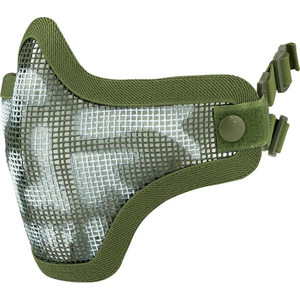 Maschera Protettiva Crossteel Teschio Viper Verde 3/3