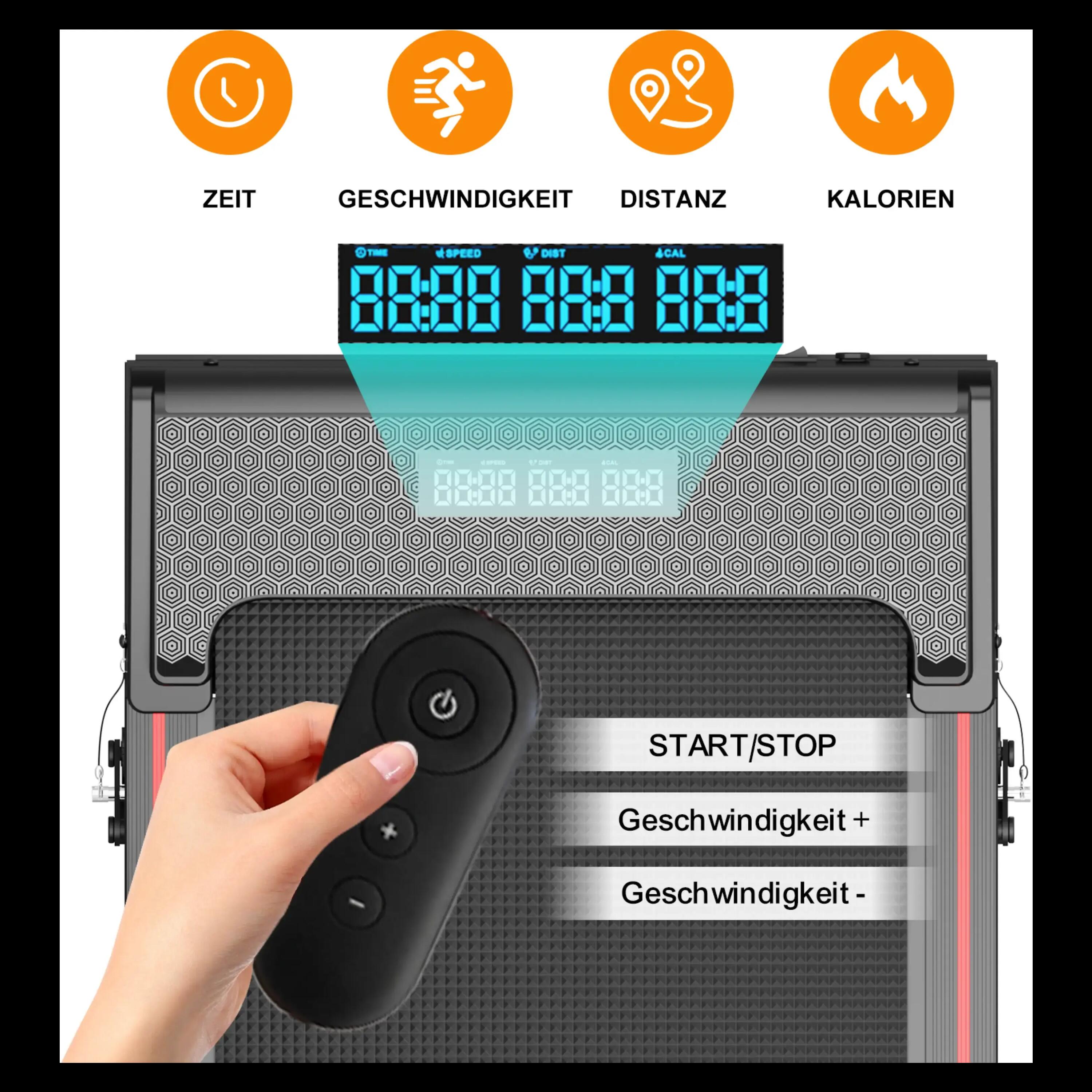 Tapis de marche inclinable jusqu'à 13.41%- Citysports - Moteur 440W -6,0 km/h 4/7