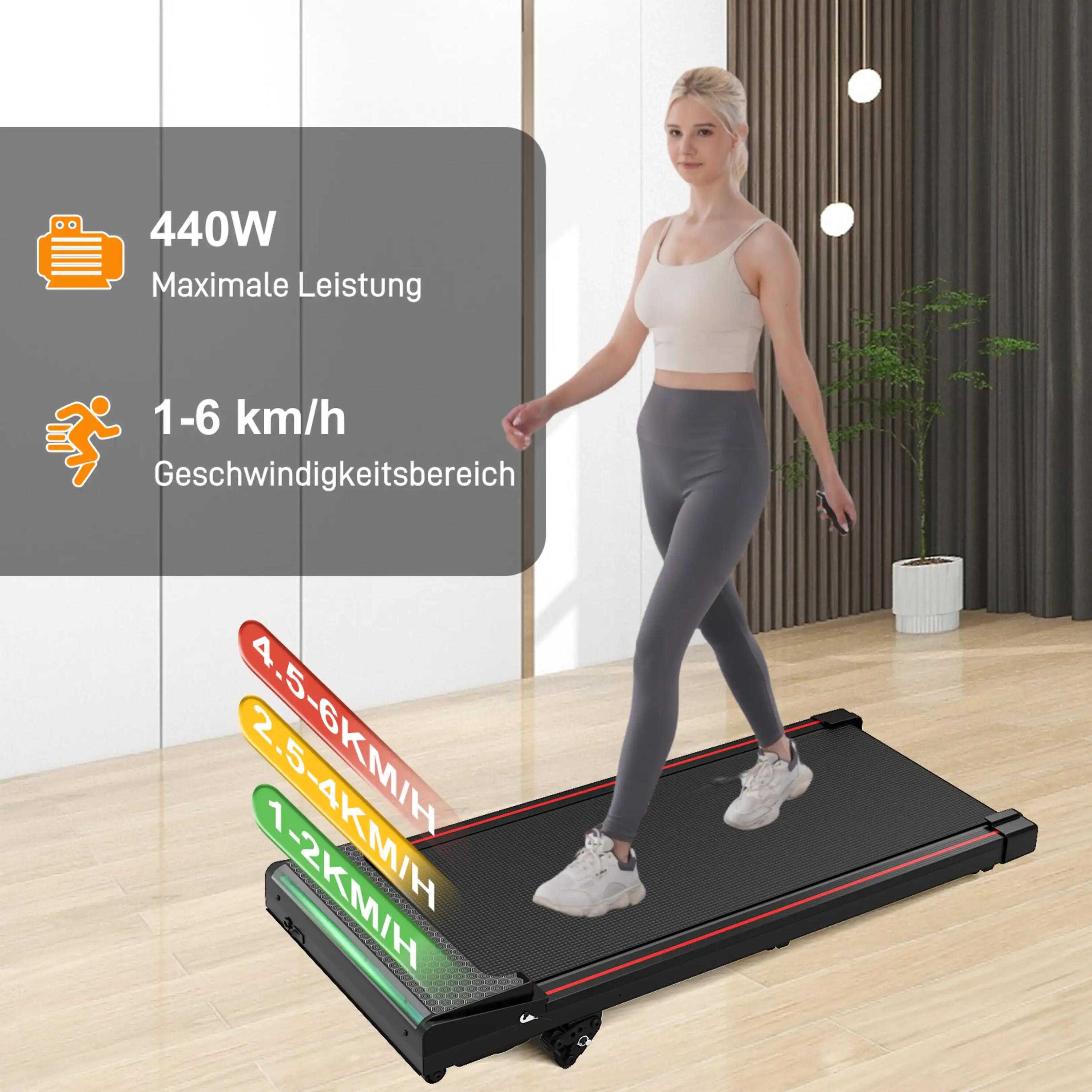 Tapis de marche inclinable jusqu'à 13.41%- Citysports - Moteur 440W -6,0 km/h 3/7