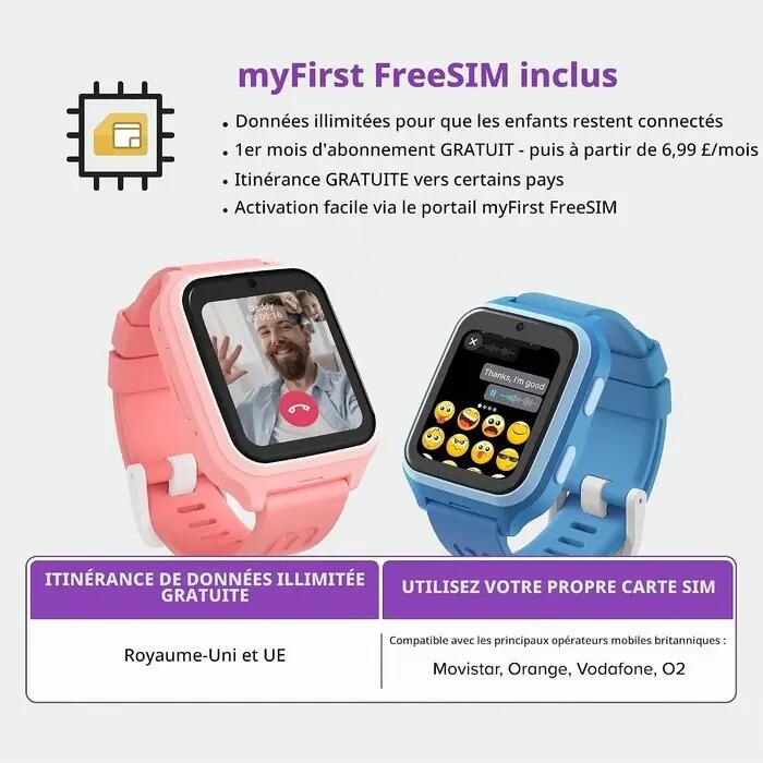 Montre connectée FONE M1 Bleu acier 5/7