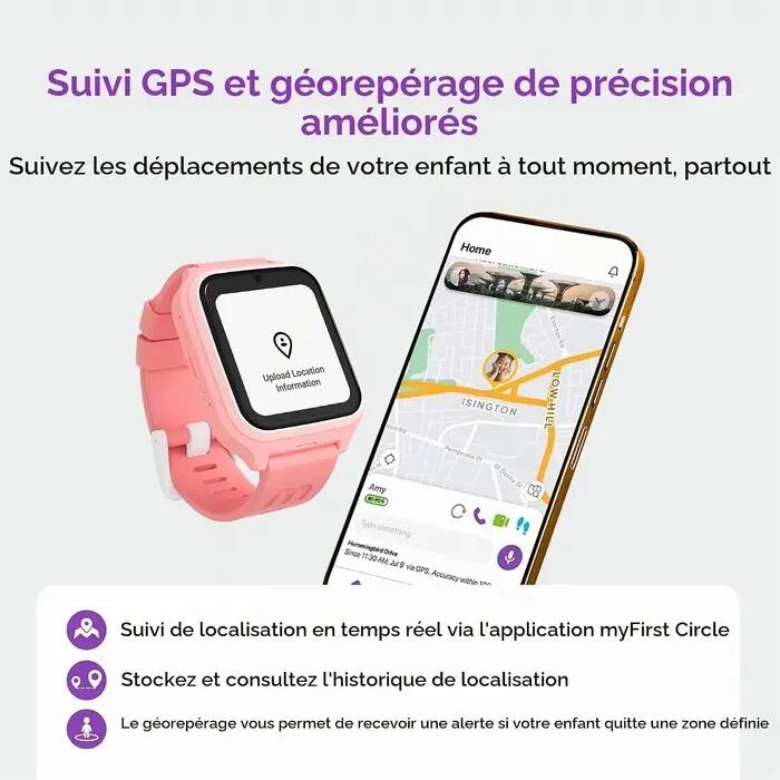 Montre connectée FONE M1 Bleu acier 4/7