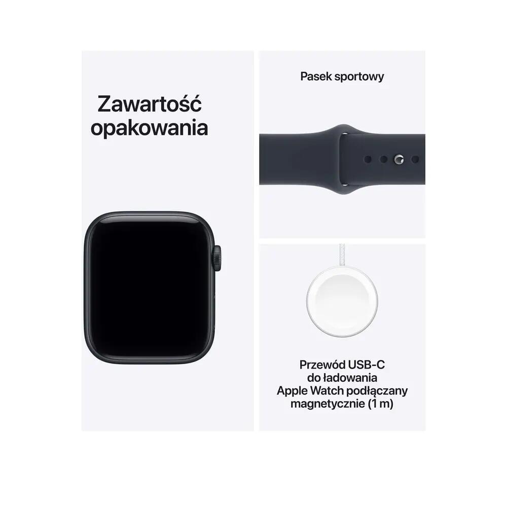 Montre connectée Apple SE 3 Aluminium Midnight 3/8