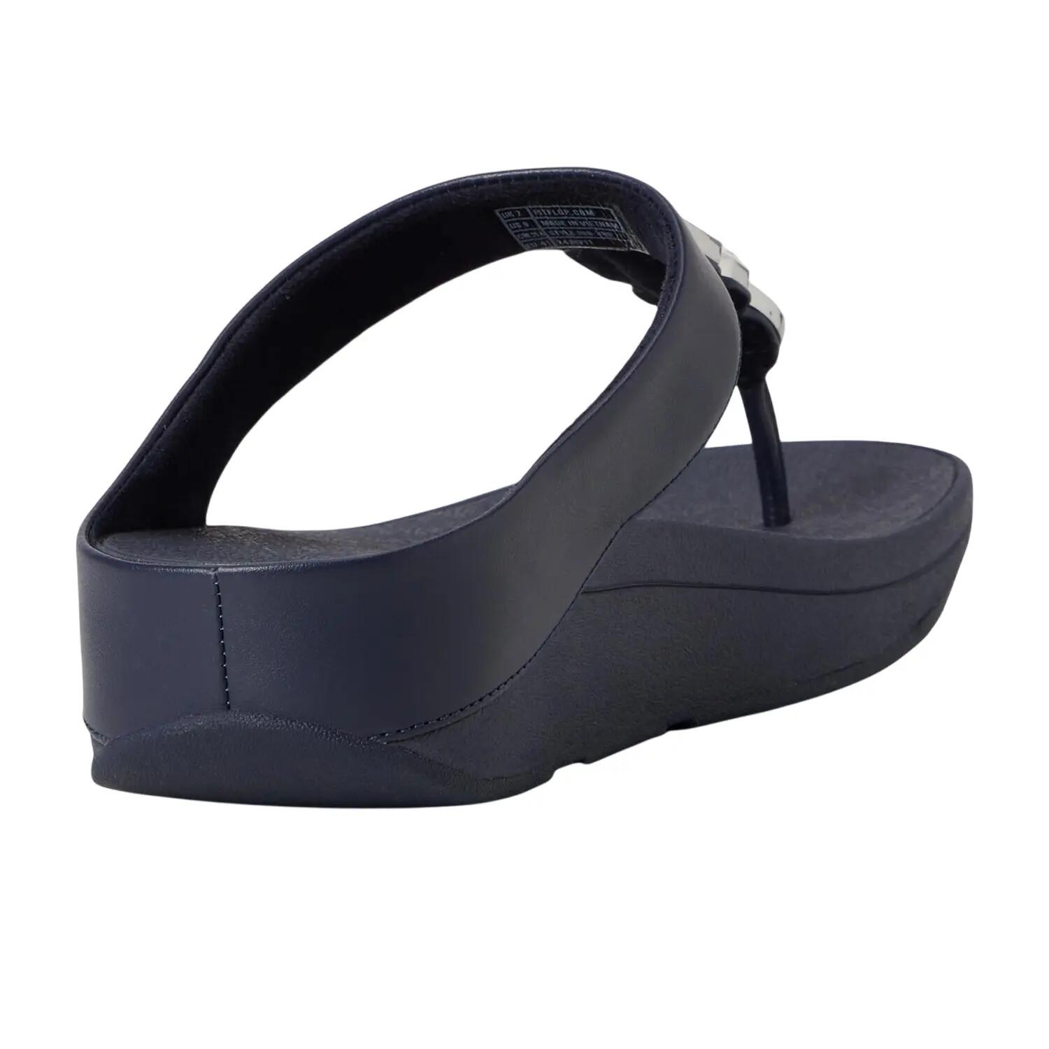 Sandales Motif/style Pierre FINO Femme (Bleu Nuit) 2/6