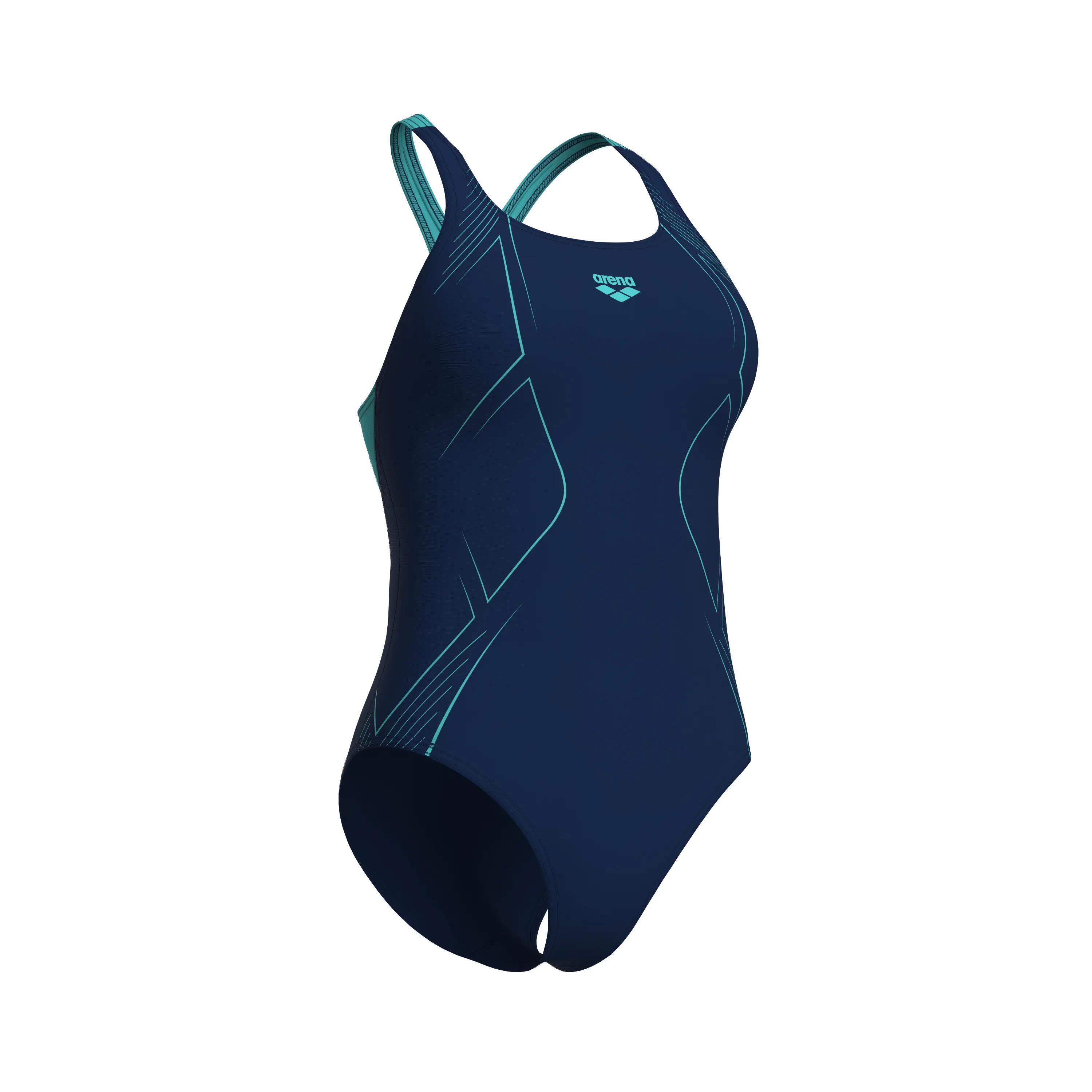 Strój kąpielowy damski Arena Graphic Swim Msuit Swim Pro Backlb 7/7