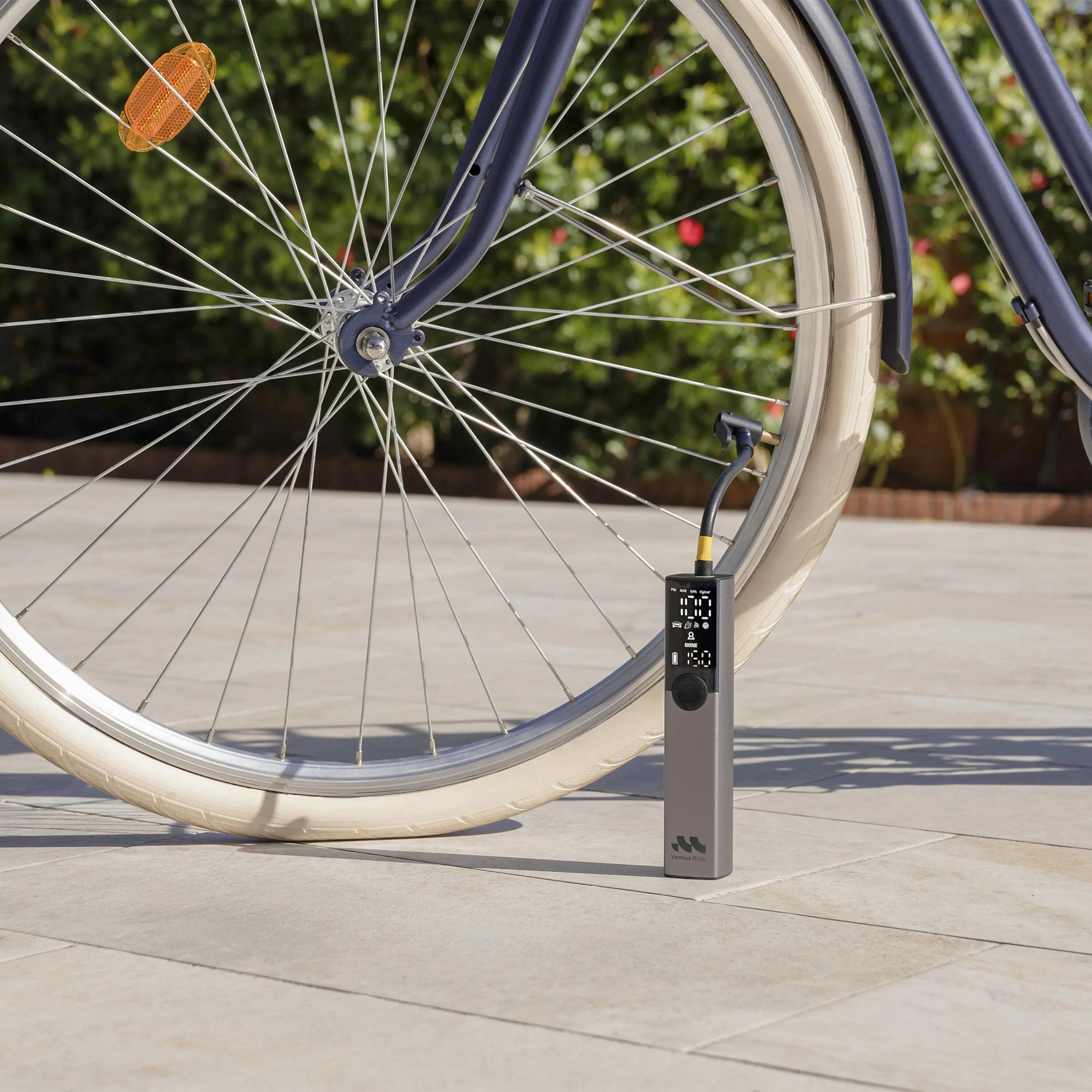 Woowind Ventus Ride inflador portátil gris metalizado 5/9