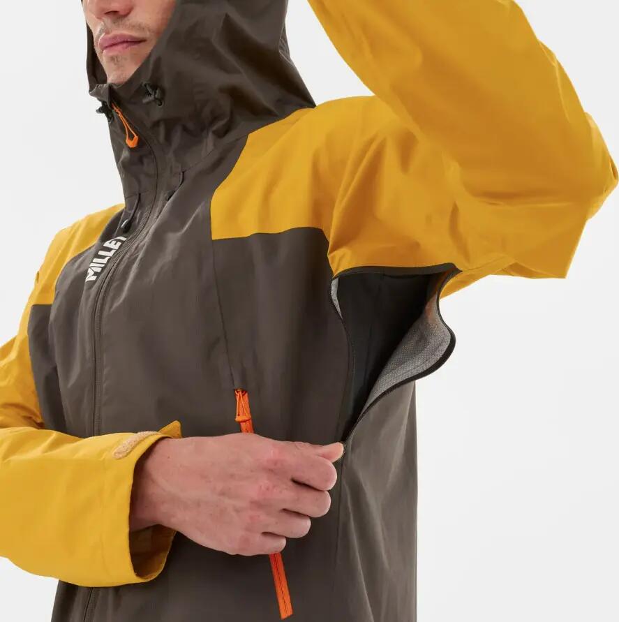 Veste Légère Imperméable Millet "Fitz Roy III Jkt M" M Kaki 4/7