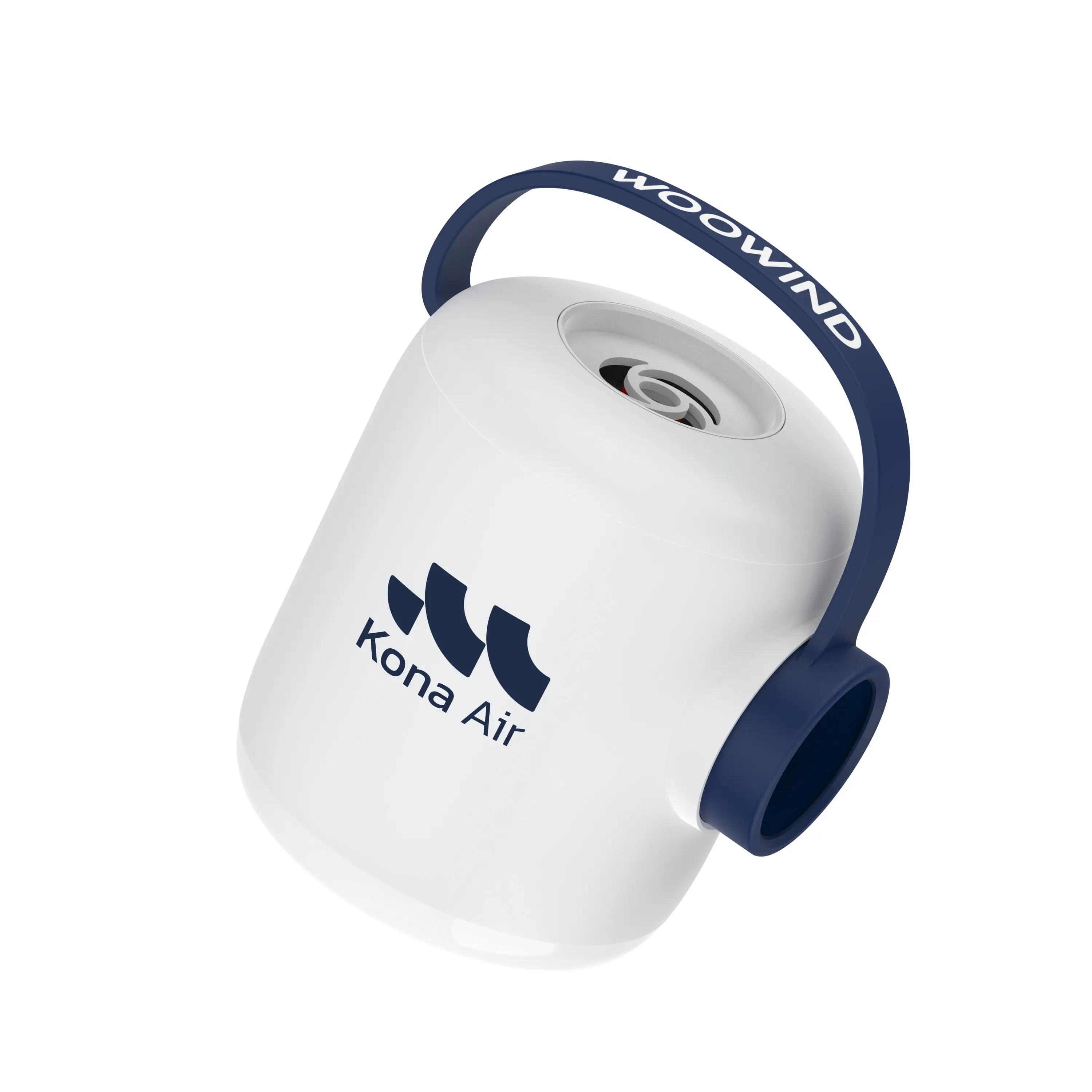 Woowind Kona Air mini inflador portátil blanco y azul 3/13