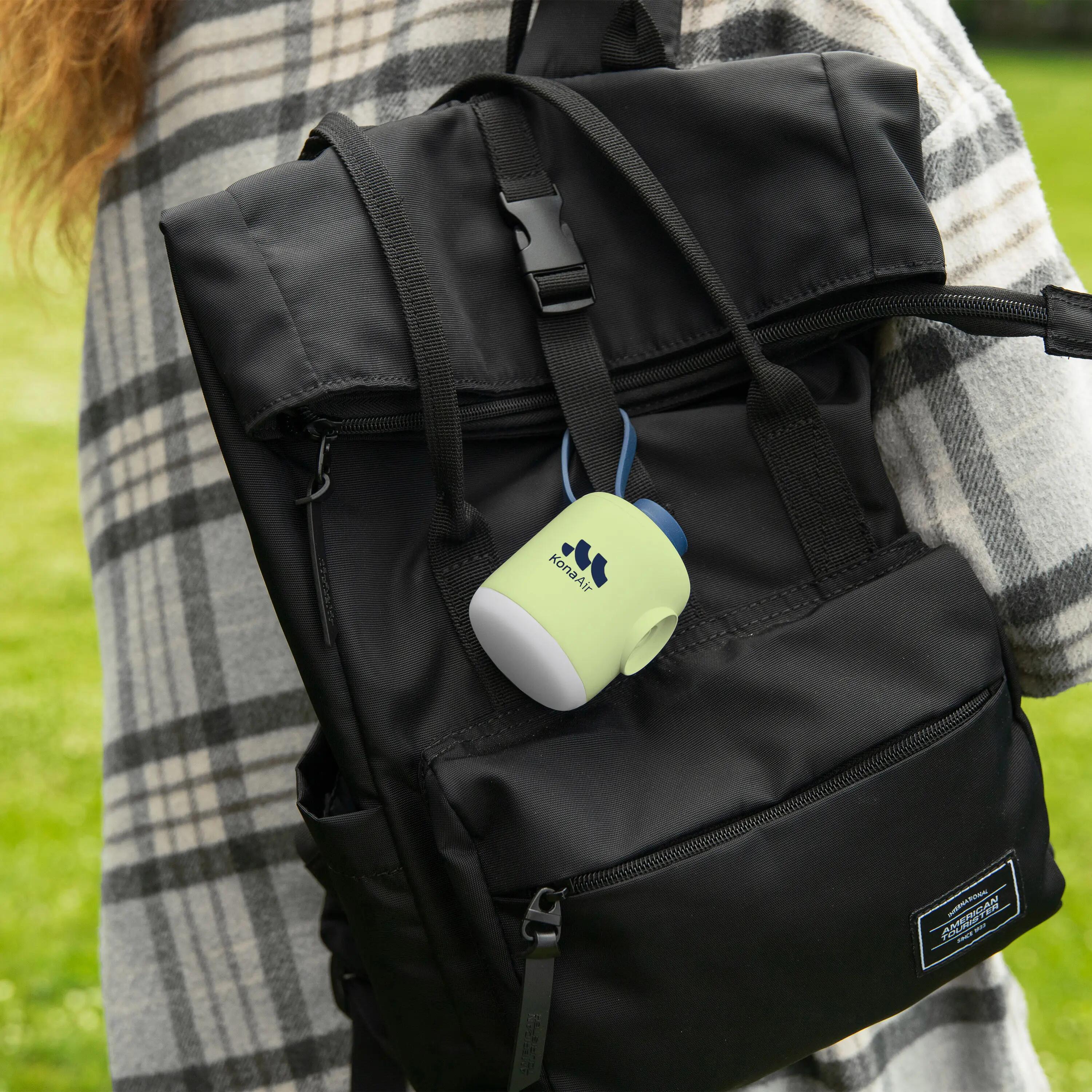 Woowind Kona Air mini inflador portátil blanco y azul 12/13