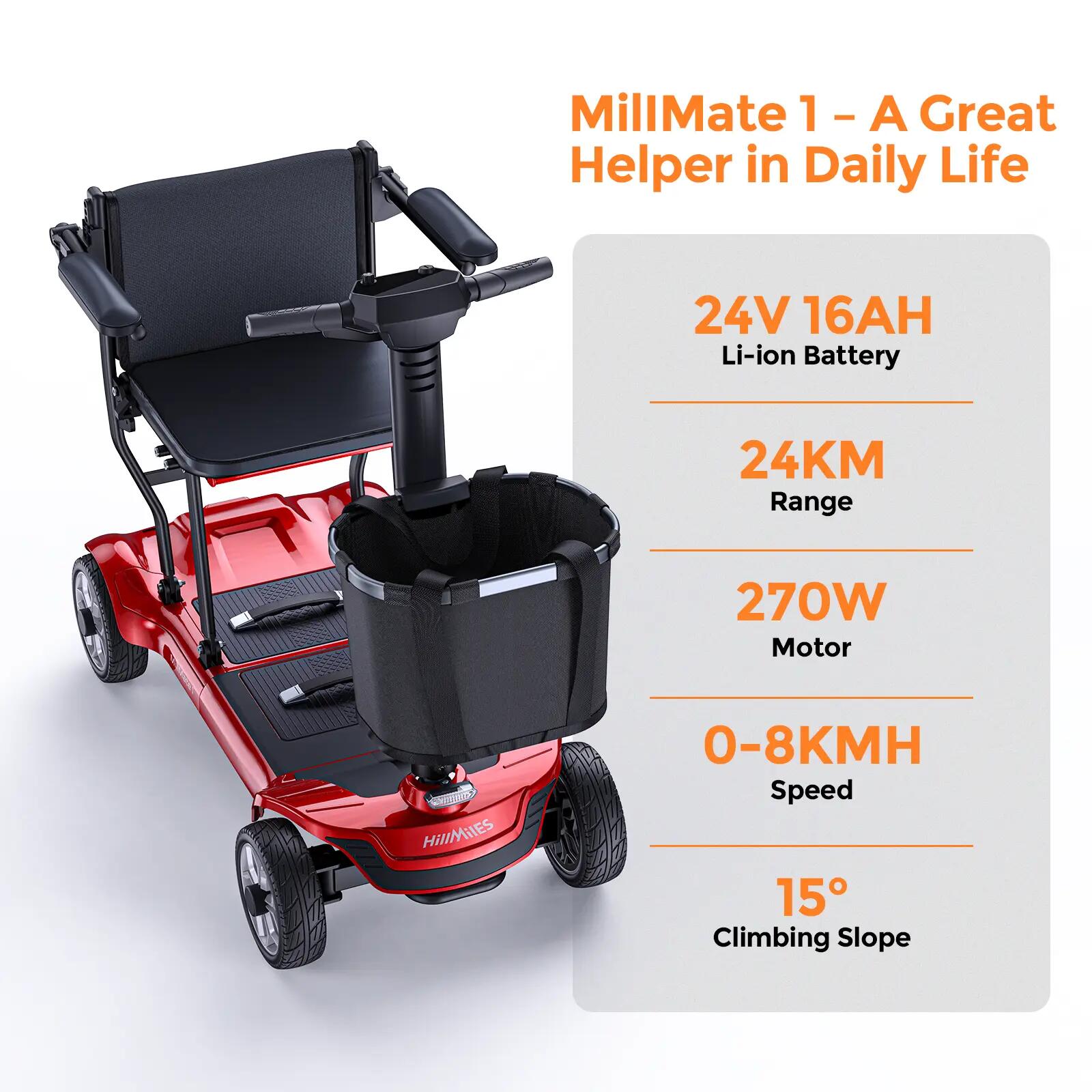Electric Scooter, con baterías de iones de litio extraíbles de 270 Wh 2/9