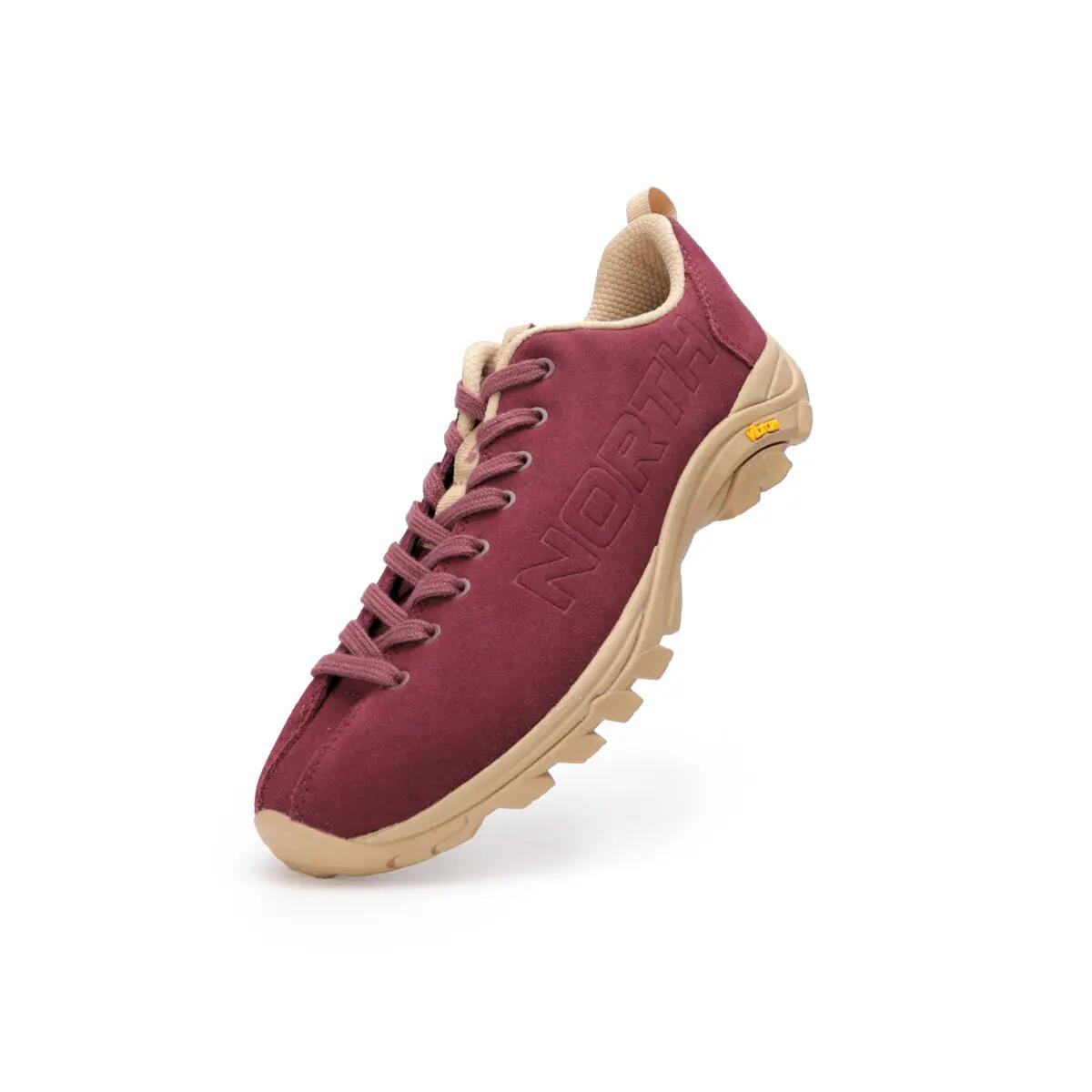 Dámské lehké turistické boty z nubukové kůže TENZING, nízký střih, Vibram® 2/5
